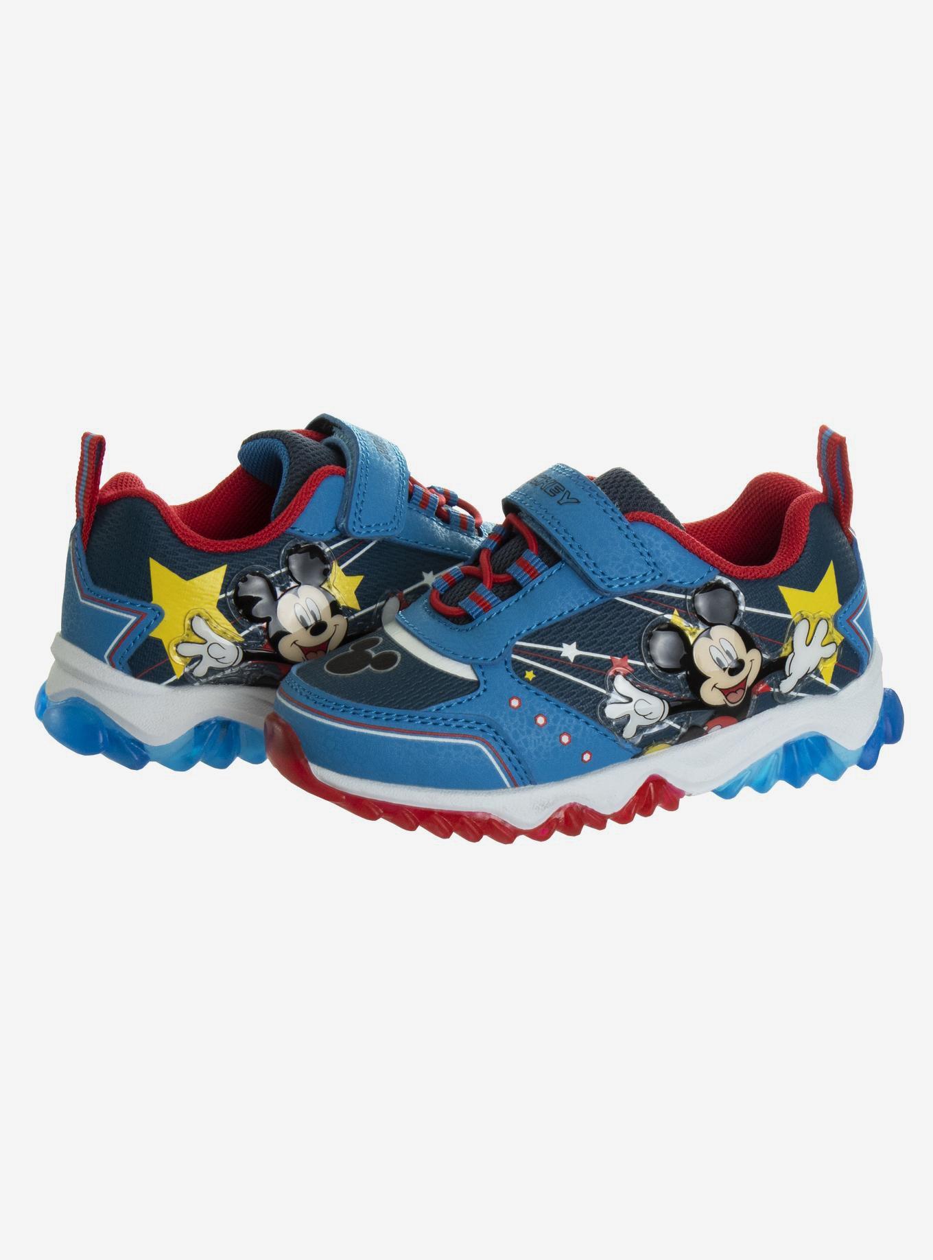 Disney Mickey Mouse Toddler & Boys Sneakers, BLUE, alternate