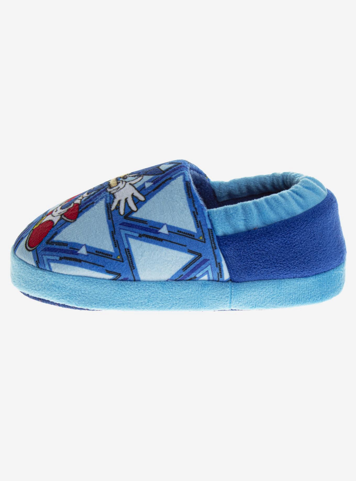 Sega Sonic The Hedgehog Toddler & Boys Dual Sizes Slippers, , hi-res