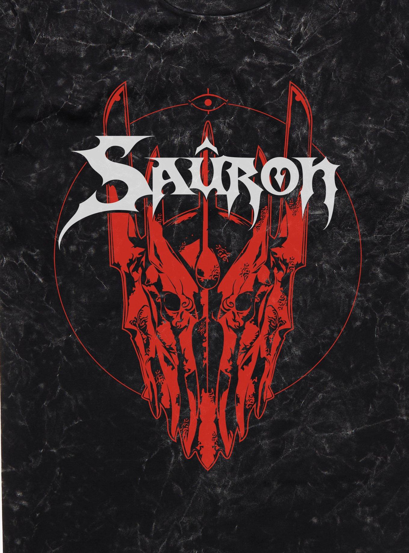 The Lord Of The Rings Sauron's Helmet Mineral Wash T-Shirt, , hi-res
