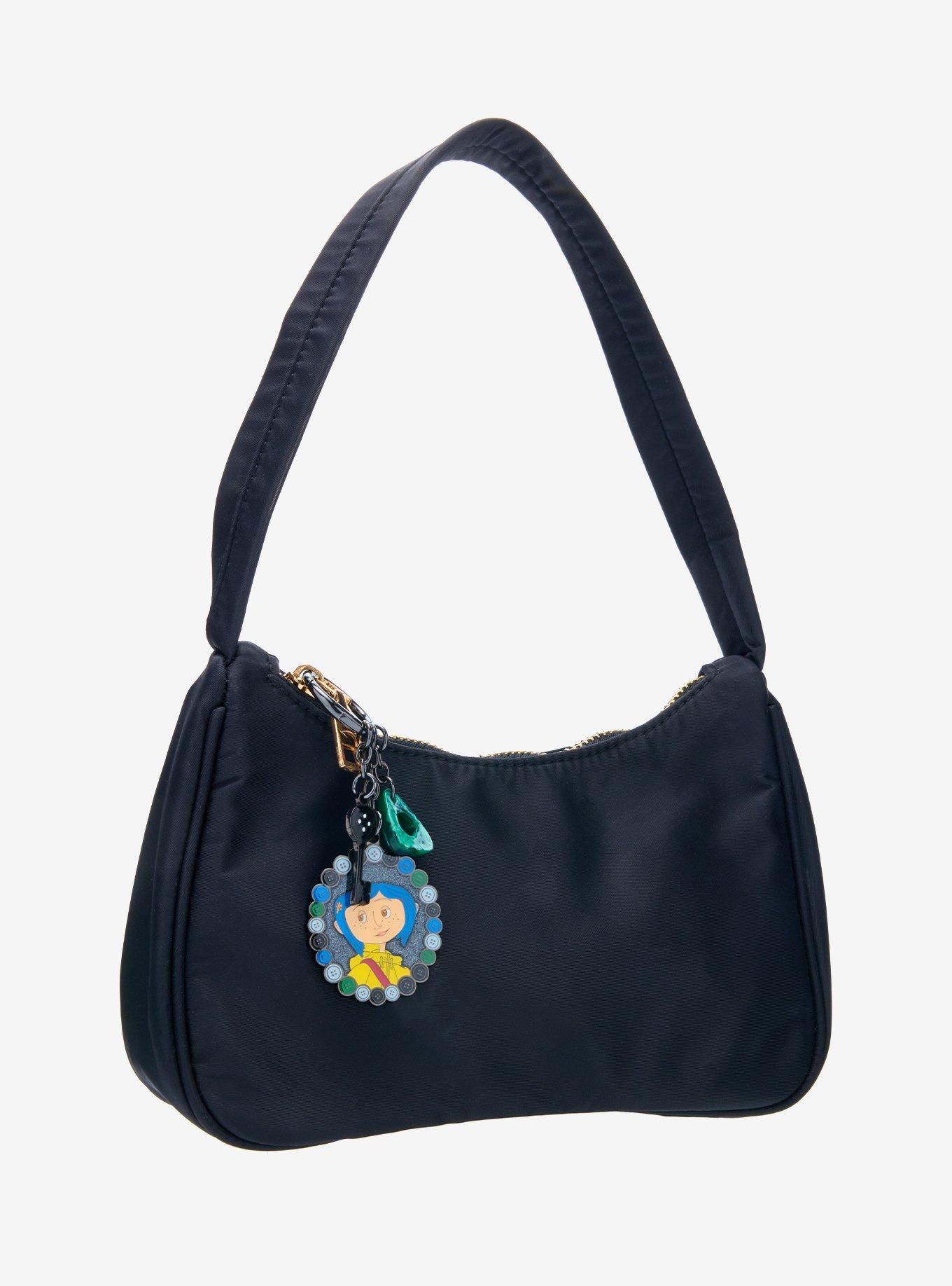 Coraline Buttons Multi-Charm Keychain, , hi-res