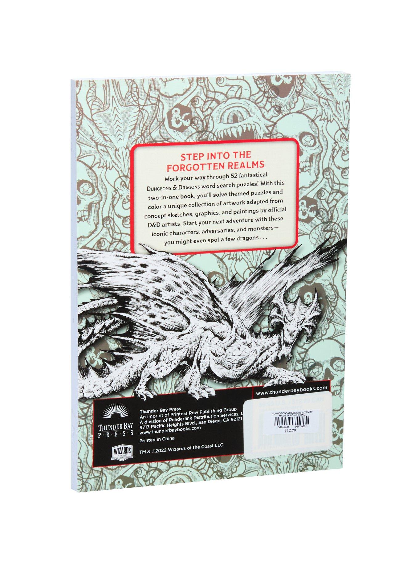 Dungeons & Dragons Word Search And Coloring Book, , alternate