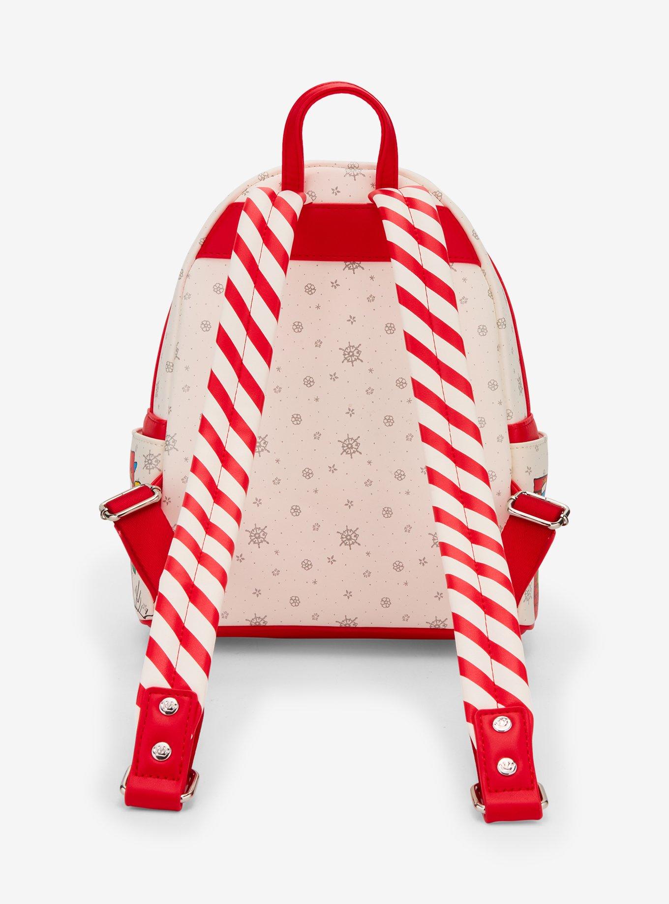 Peanuts Snoopy & Woodstock Holiday Wreath Mini Backpack, , alternate