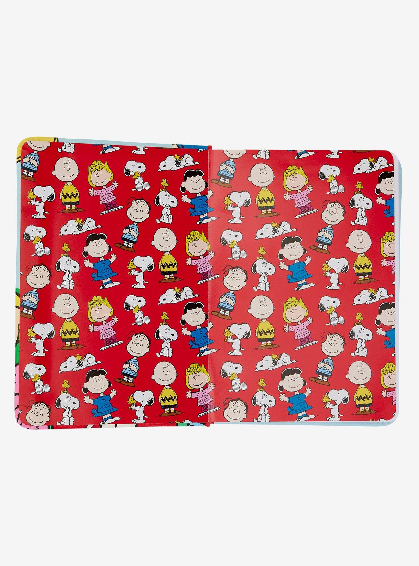 Loungefly Peanuts Group Refillable Journal, , alternate