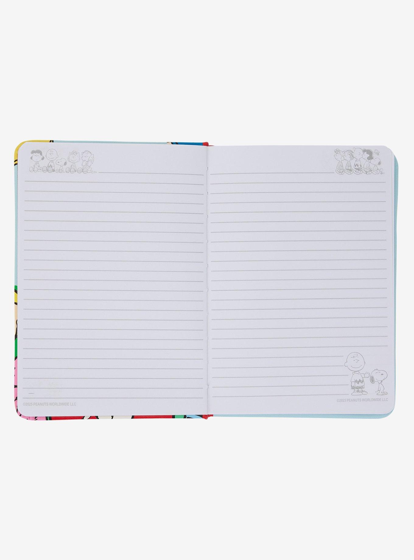 Loungefly Peanuts Group Refillable Journal, , alternate