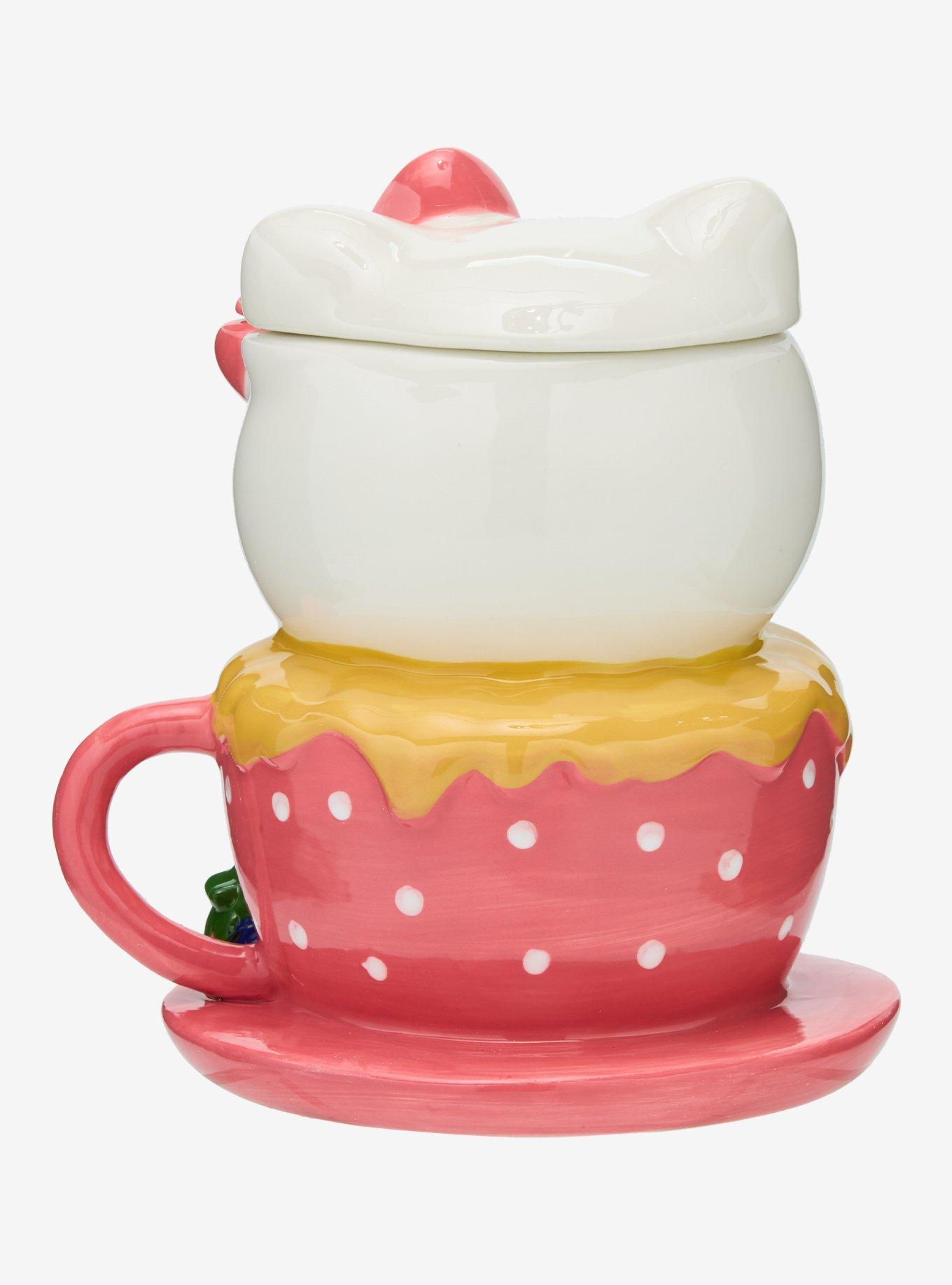 Blue Sky Hello Kitty Teacup Cookie Jar, , alternate