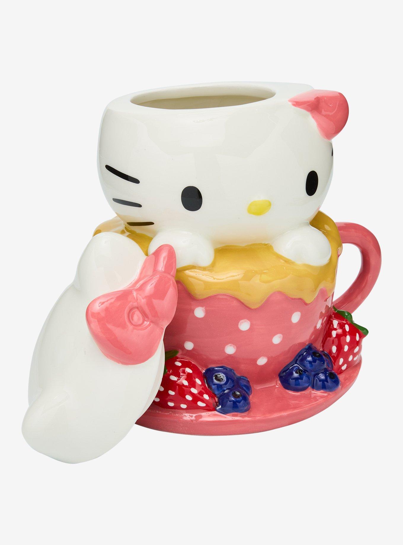 Blue Sky Hello Kitty Teacup Cookie Jar, , alternate