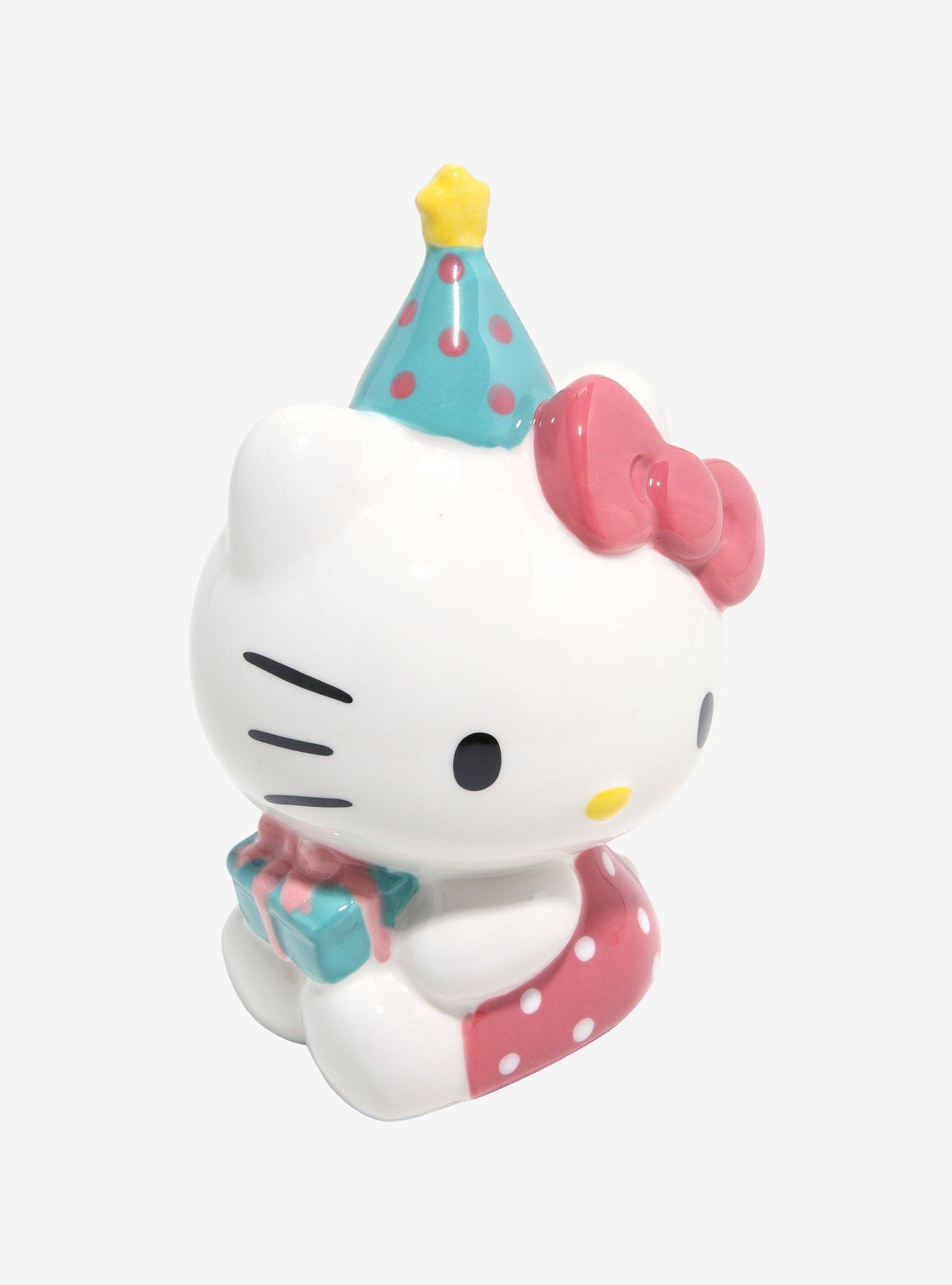 Blue Sky Hello Kitty Birthday Outfit Figurine, , alternate