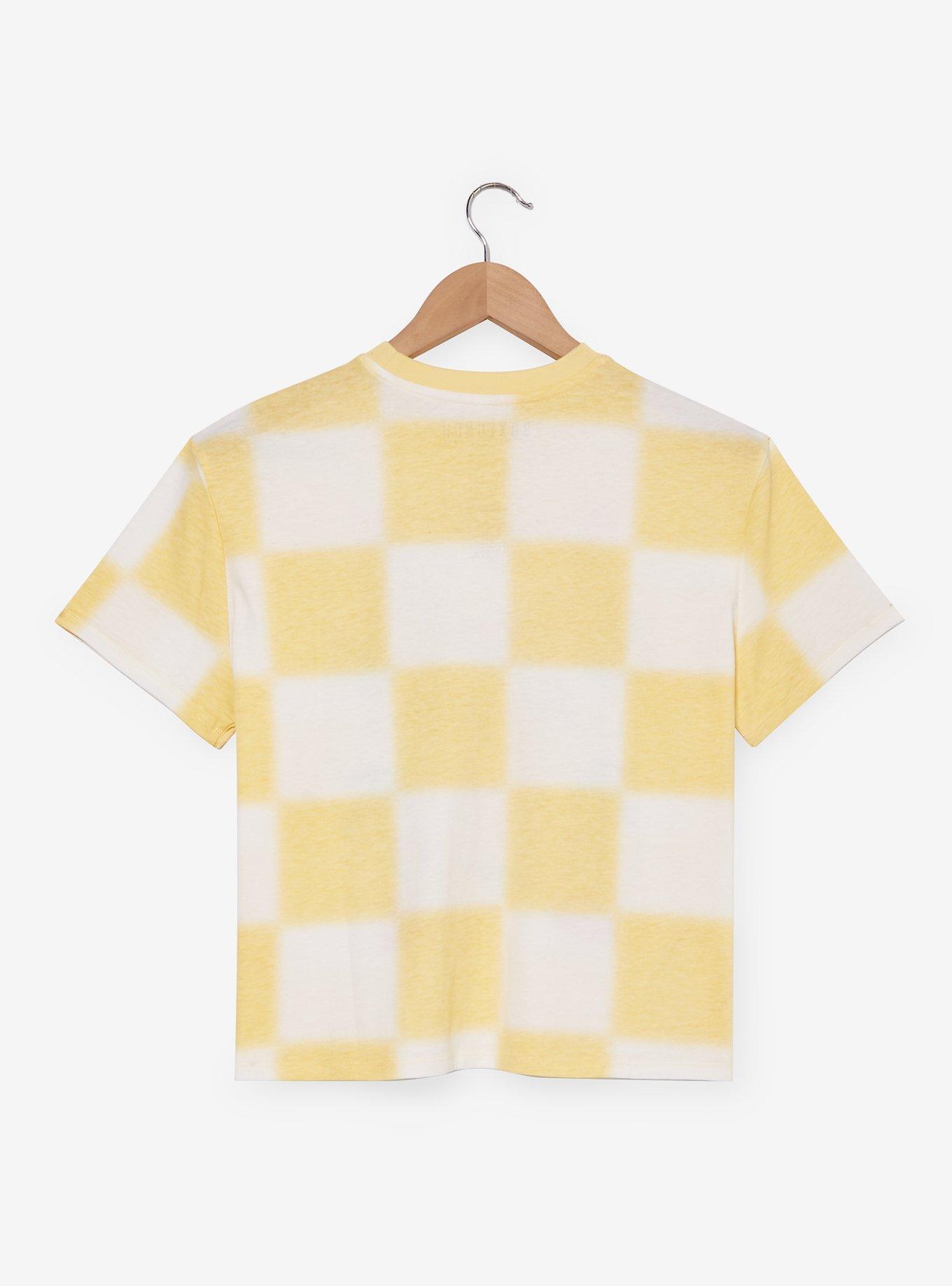 Miffy Floral Checkered Women's T-Shirt — BoxLunch Exclusive, , hi-res