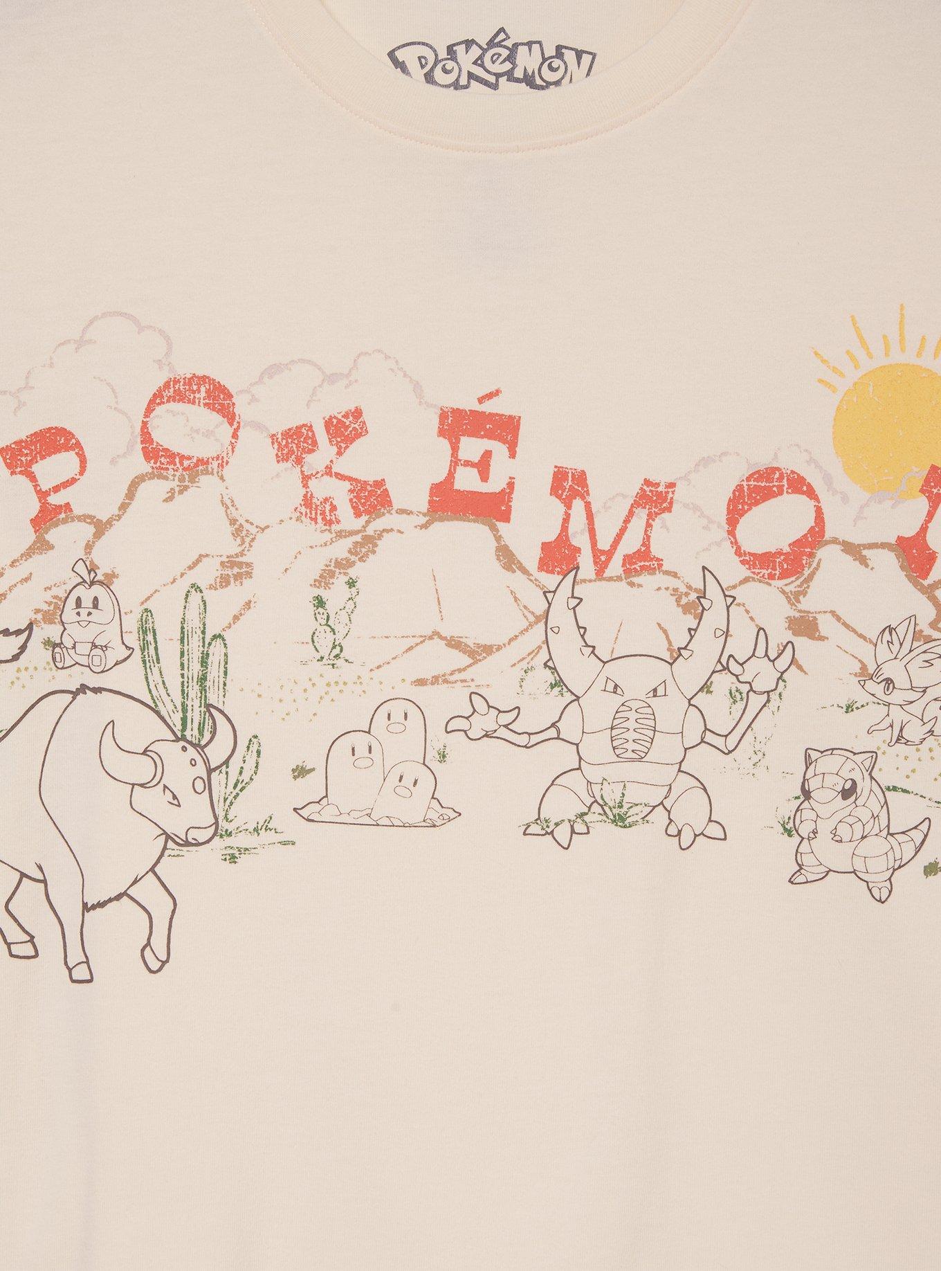 Pokémon Western Scene Women's T-Shirt - BoxLunch Exclusive, , hi-res