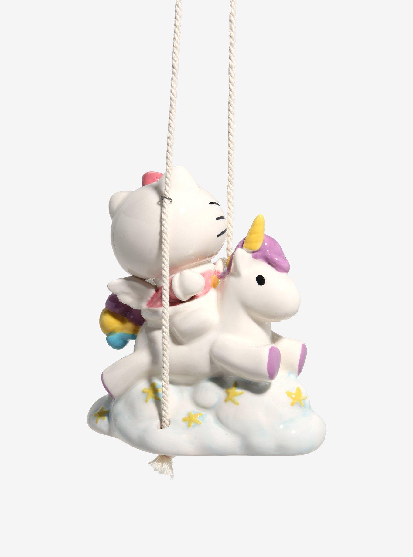 Blue Sky Hello Kitty Unicorn Wall Hanging