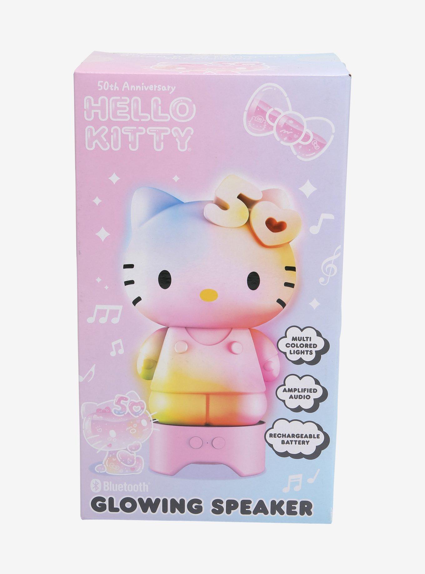 Hello Kitty 50th Anniversary Glowing Bluetooth Speaker, , alternate
