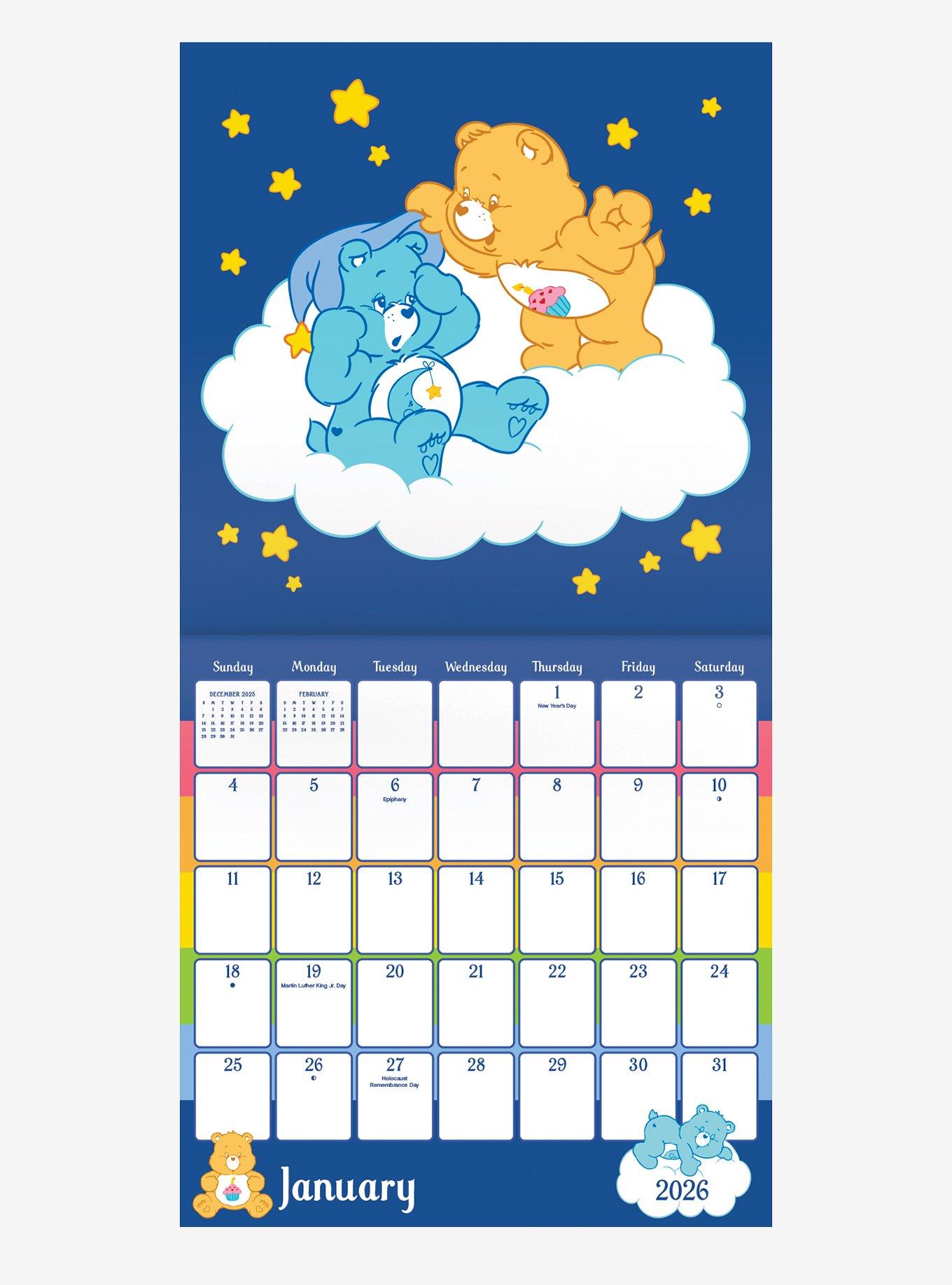 Care Bears 2026 Wall Calendar, , alternate