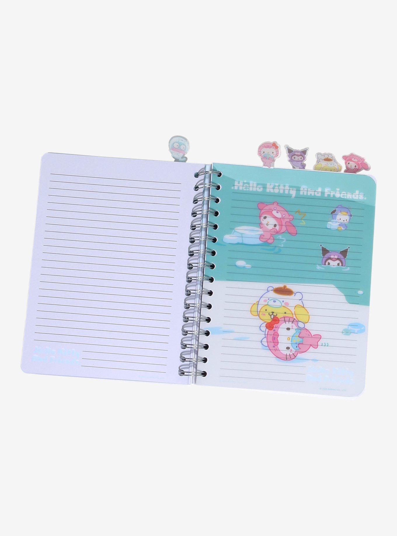 Sanrio Hello Kitty and Friends Icebergs Figural Tab Journal — BoxLunch Exclusive, , hi-res
