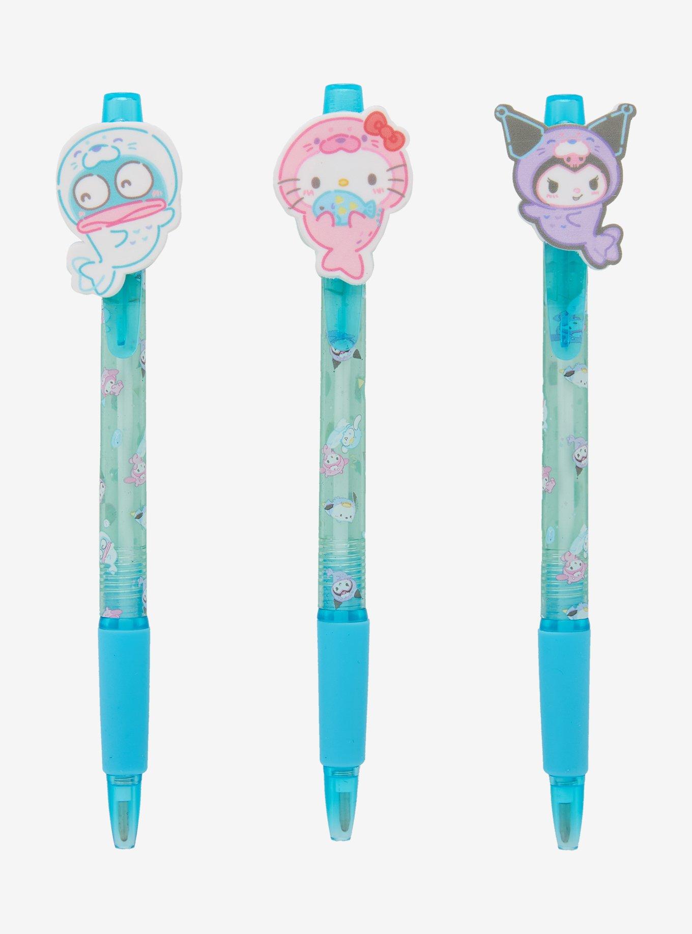 Sanrio Hello Kitty & Friends Seals Pen Set - BoxLunch Exclusive, , hi-res