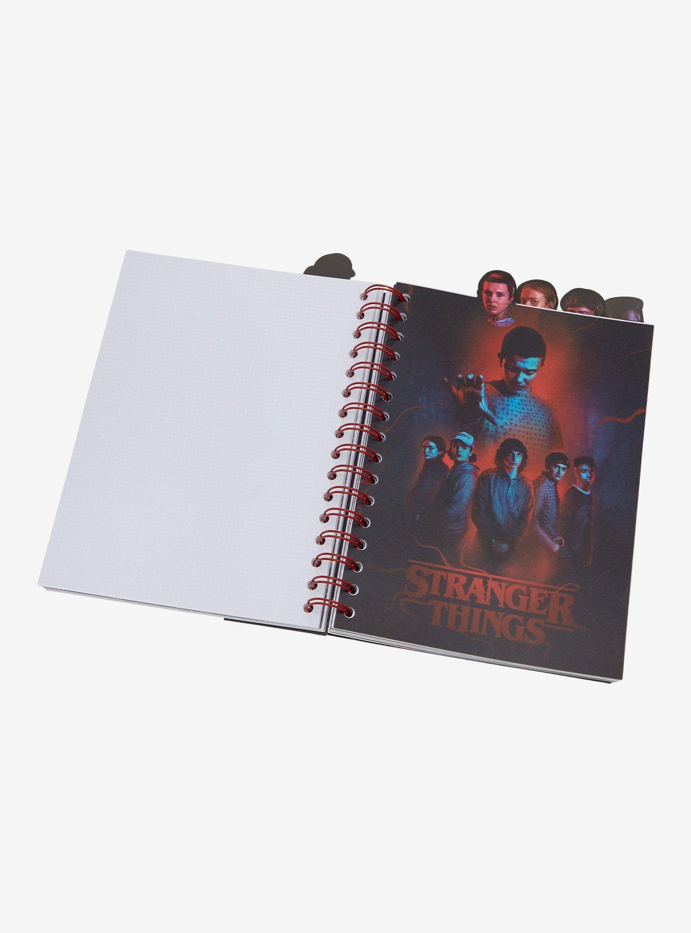 Stranger Things Figural Tab Journal — BoxLunch Exclusive, , hi-res