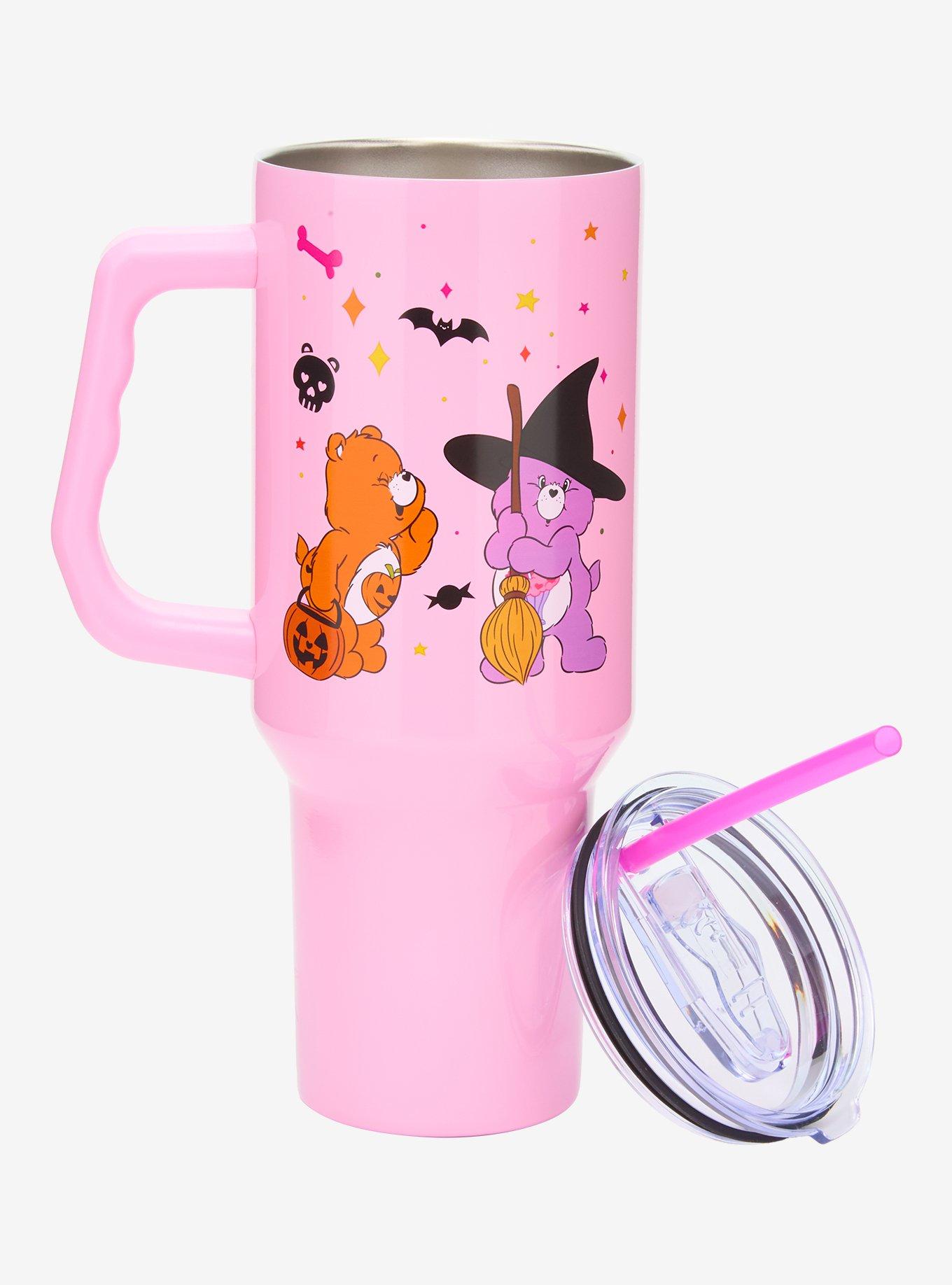 Care Bears Halloween Pink Stainless Steel Travel Cup, , hi-res