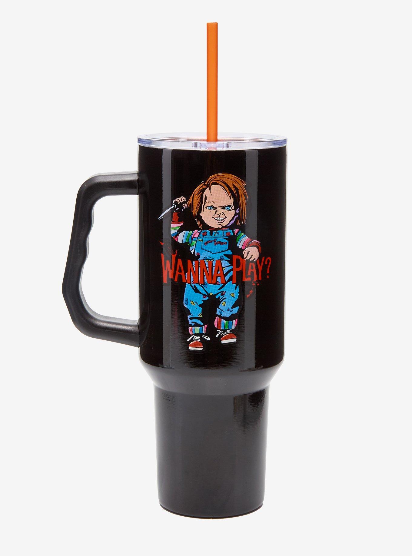 Chucky Wanna Play Stainless Steel Travel Cup, , hi-res