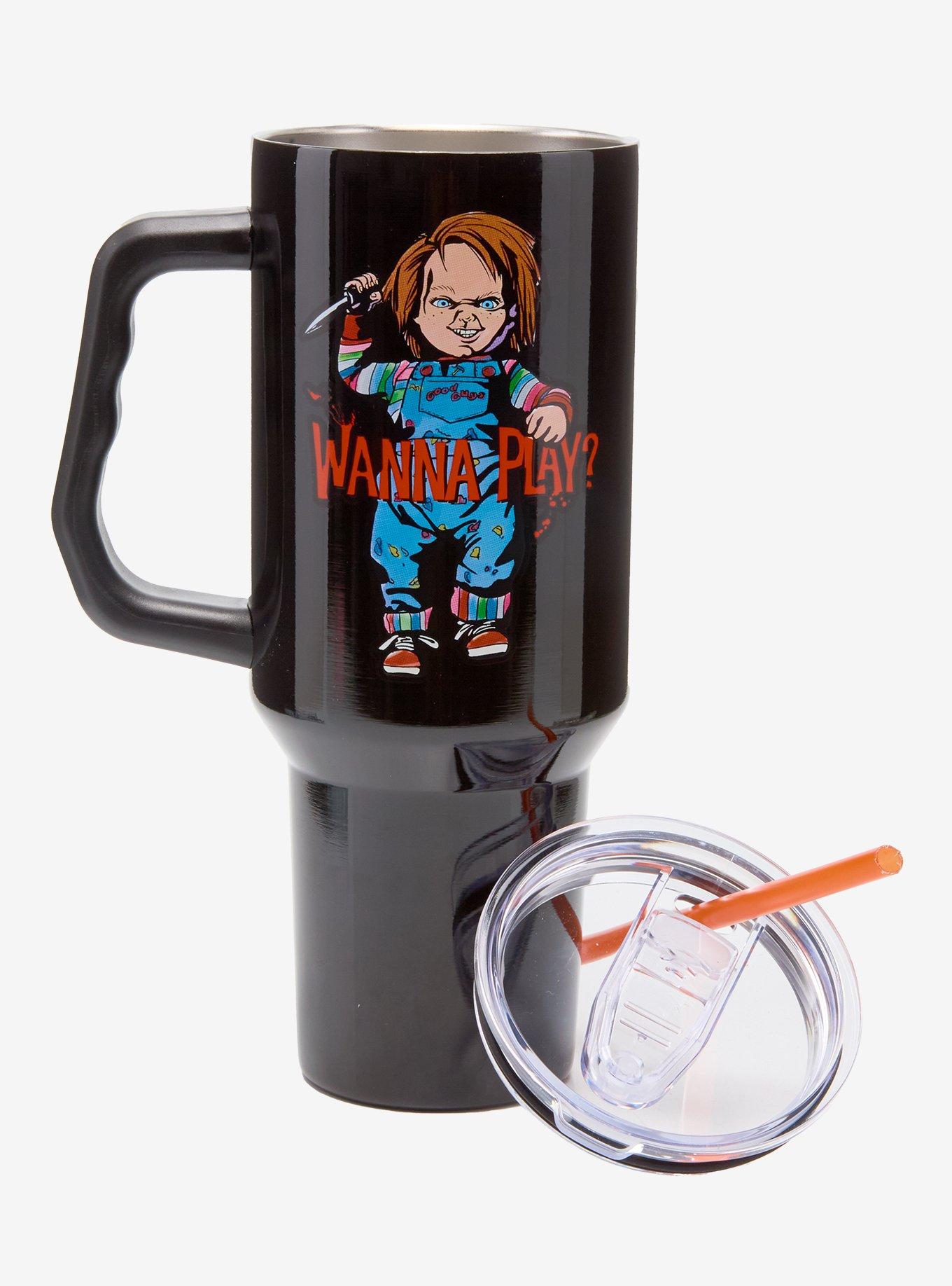 Chucky Wanna Play Stainless Steel Travel Cup, , alternate