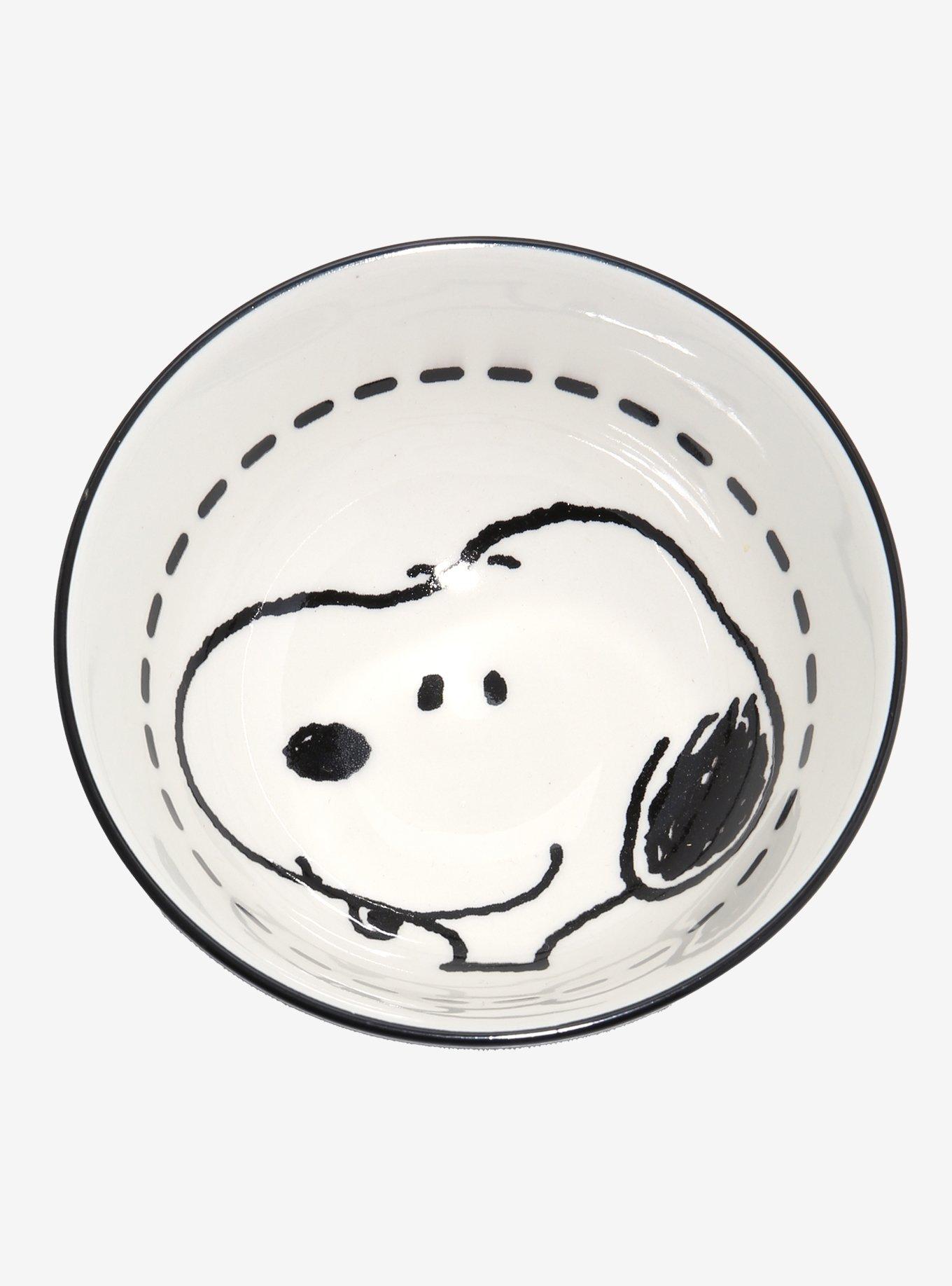 Peanuts Snoopy Silhouette Snack Bowl Set, , alternate