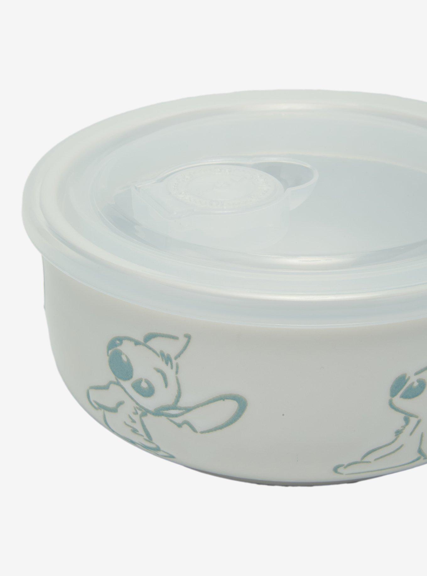 Disney Lilo & Stitch Posing Stitch Bowl and Lid Set