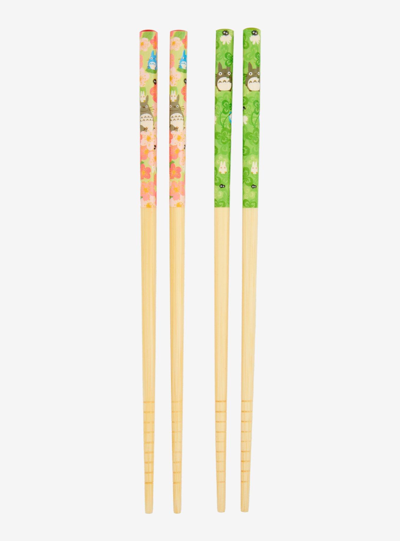Studio Ghibli® My Neighbor Totoro Floral Totoro Chopstick Set, , hi-res