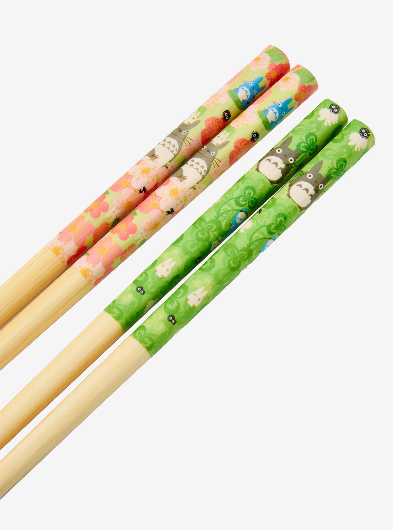 Studio Ghibli® My Neighbor Totoro Floral Totoro Chopstick Set, , alternate