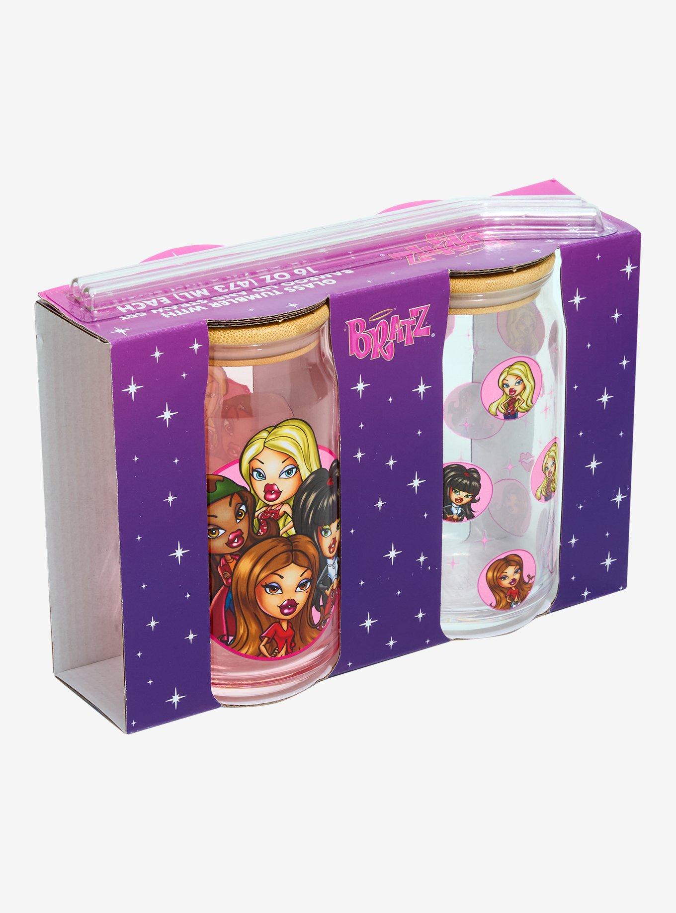 Bratz Group Glass Travel Cup Set, , alternate