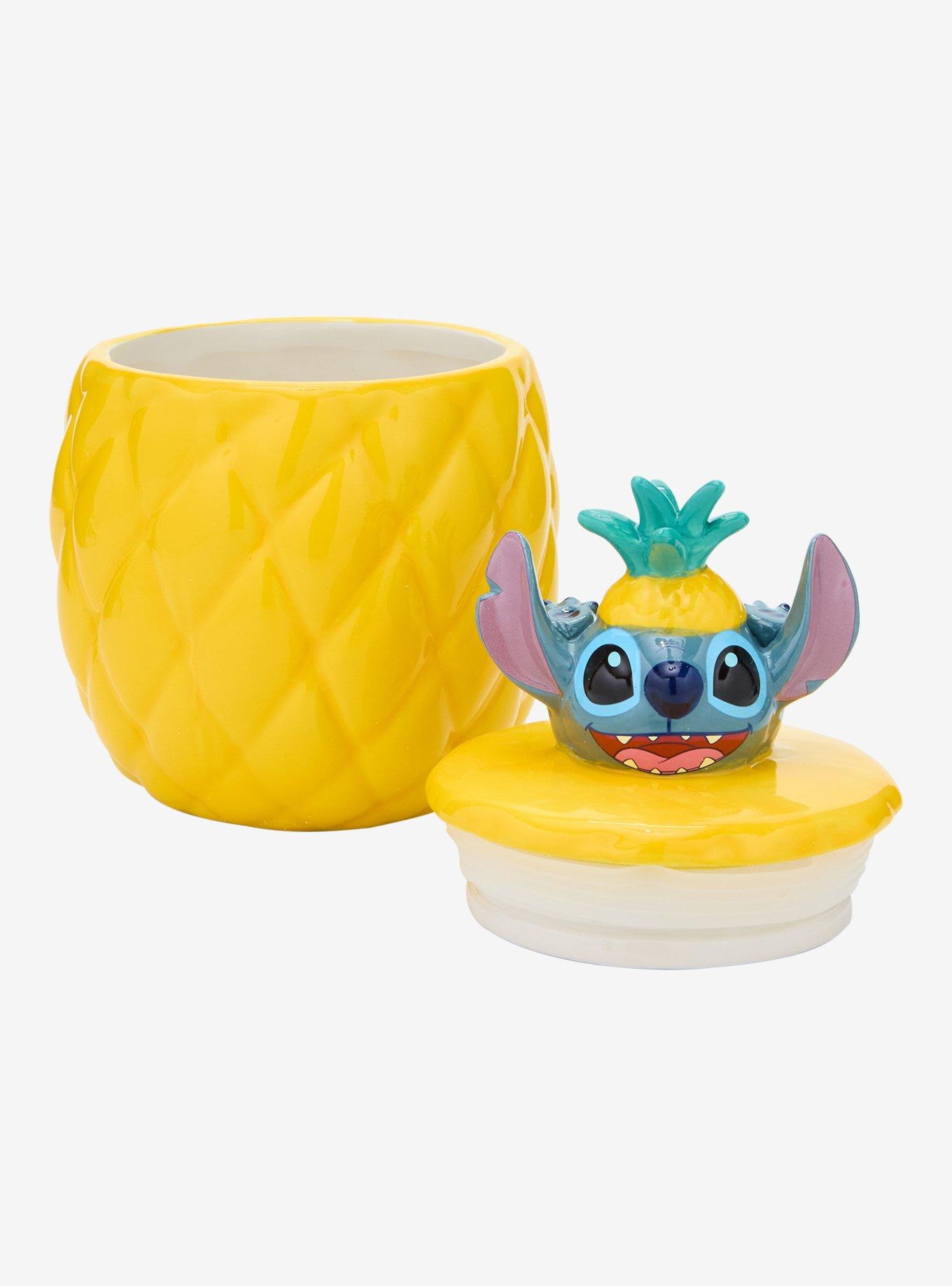 Disney Stitch Pineapple Cookie Jar, , hi-res