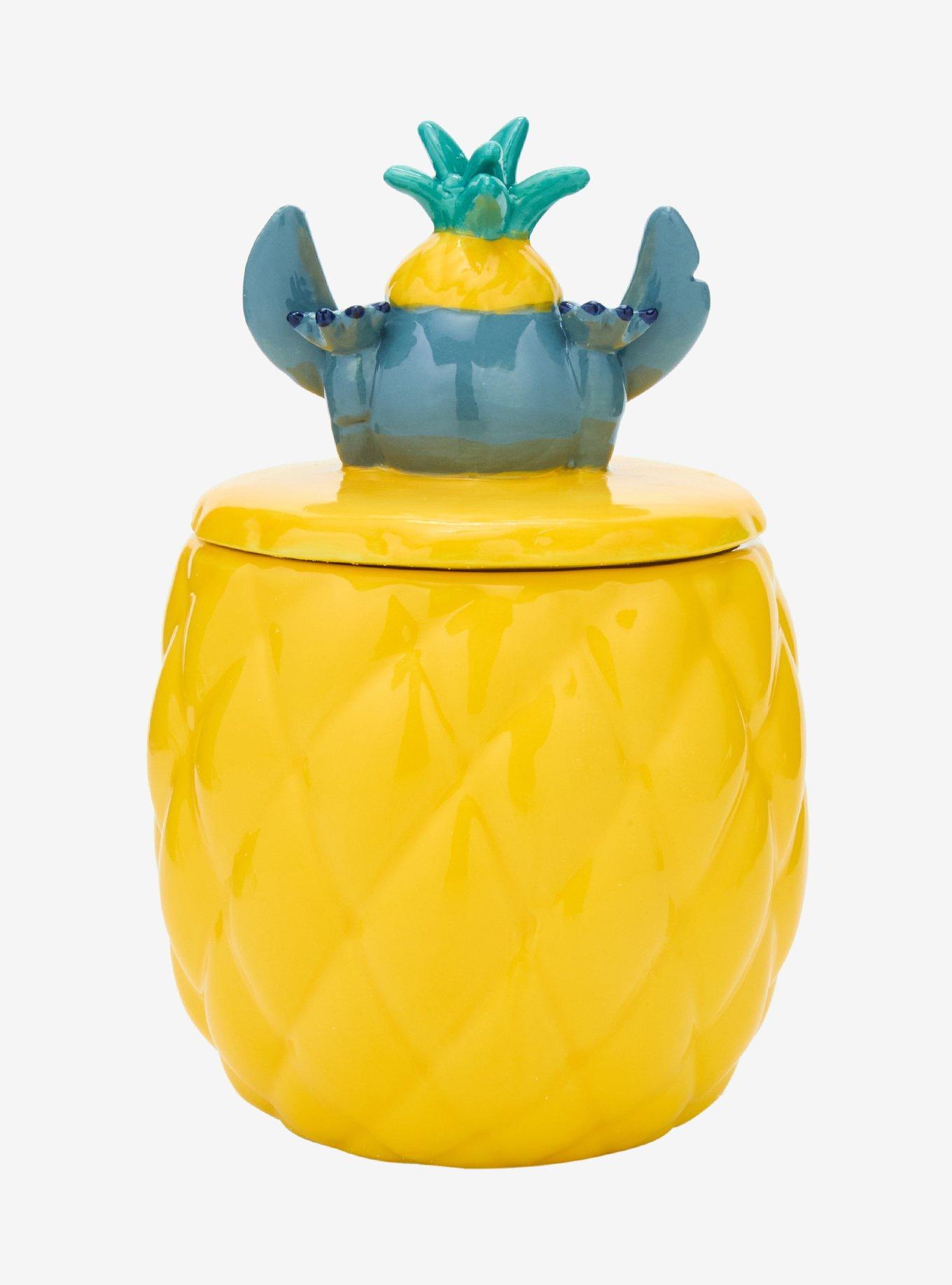 Disney Stitch Pineapple Cookie Jar, , alternate