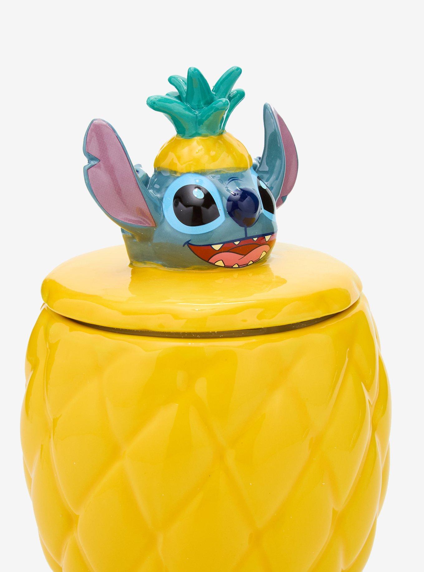 Disney Stitch Pineapple Cookie Jar, , alternate