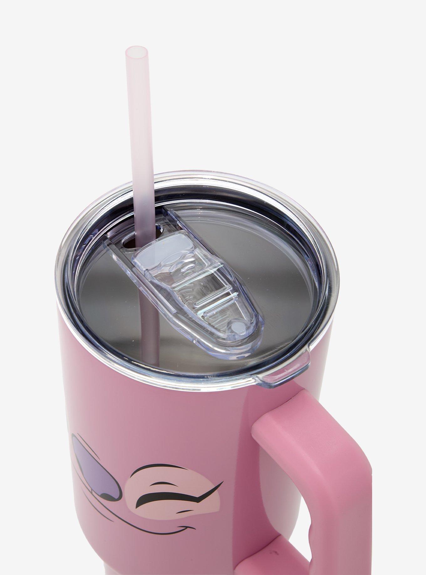 Disney Lilo & Stitch Angel Winking Stainless Steel Travel Cup, , alternate