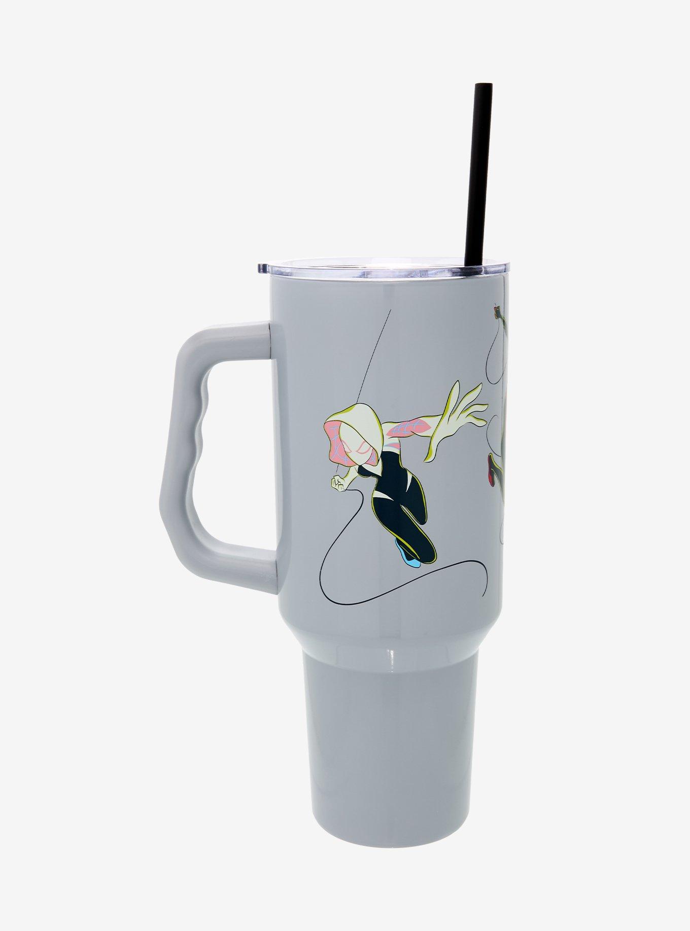 Marvel Spider-Man Swinging Characters Stainless Steel Travel Cup, , hi-res