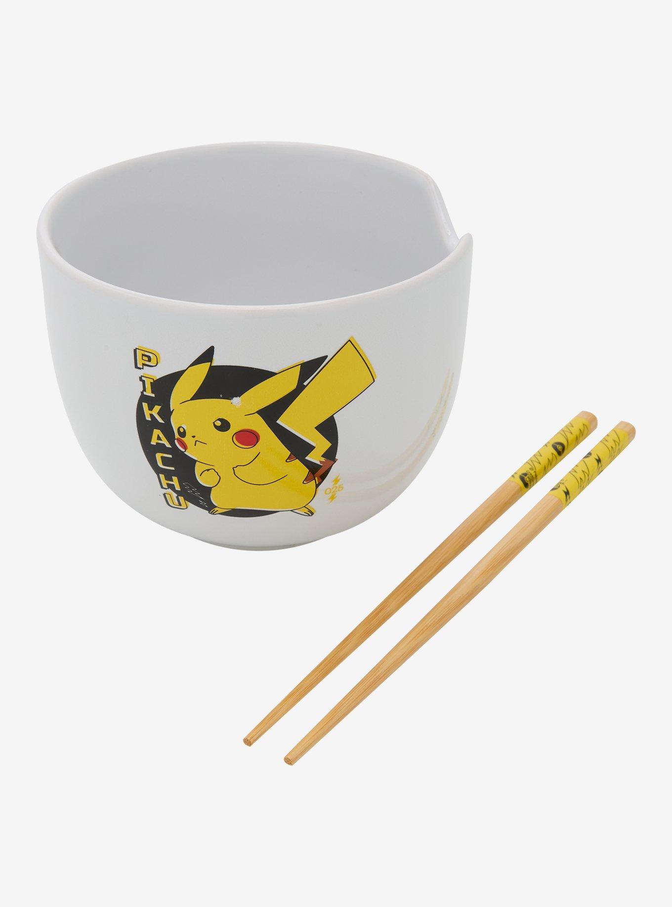 Pokémon Pikachu Ramen Bowl With Chopsticks, , hi-res