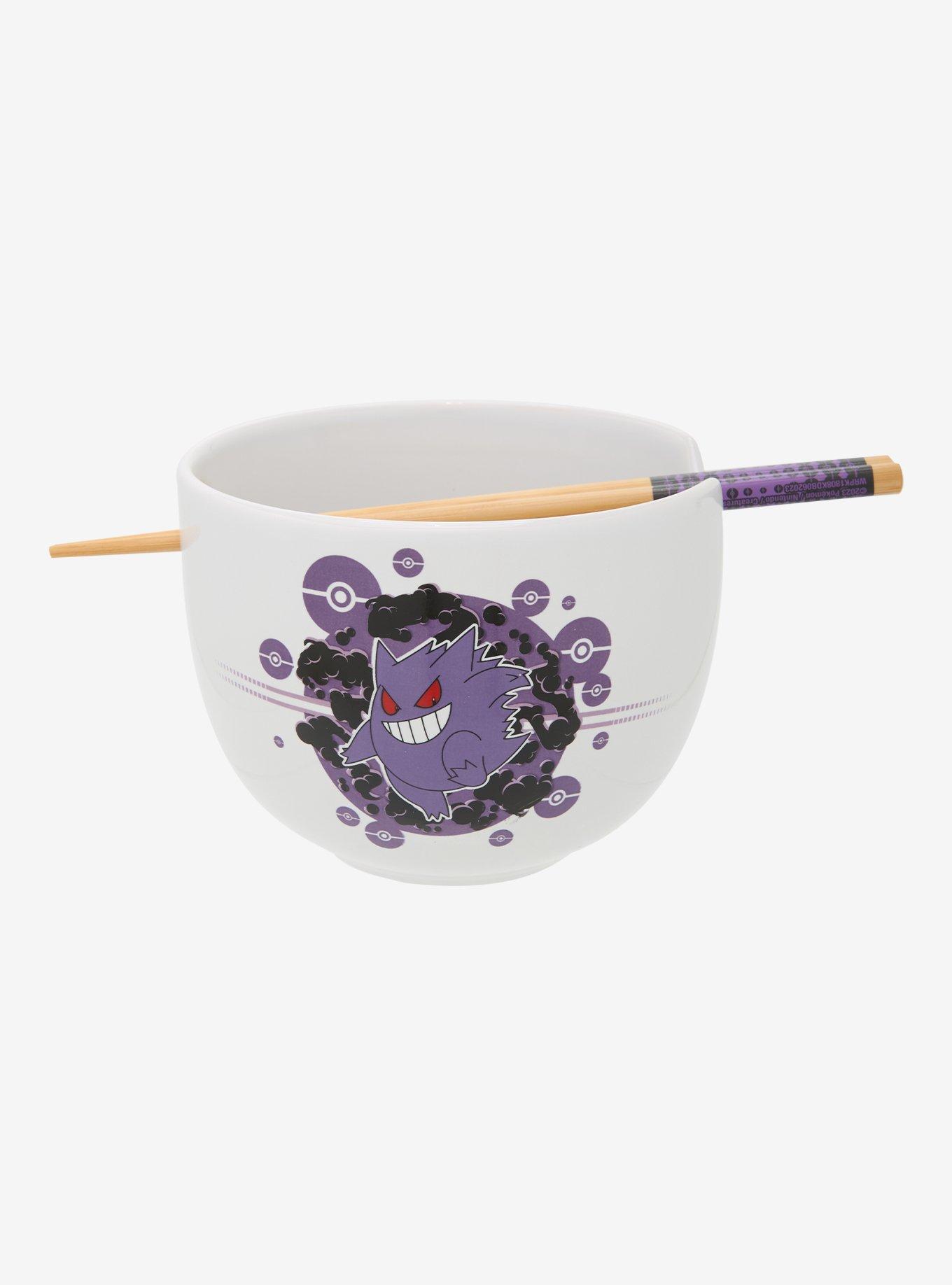 Pokémon Gengar Ramen Bowl With Chopsticks, , hi-res