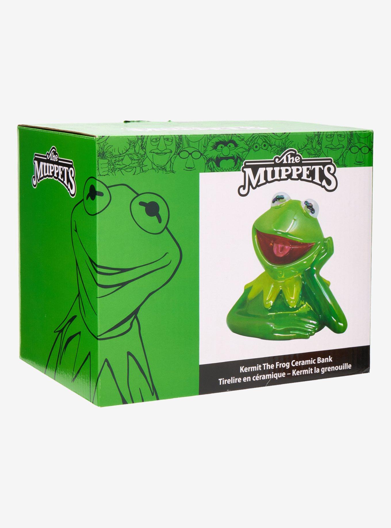 The Muppets Kermit the Frog Figural Coin Bank, , alternate