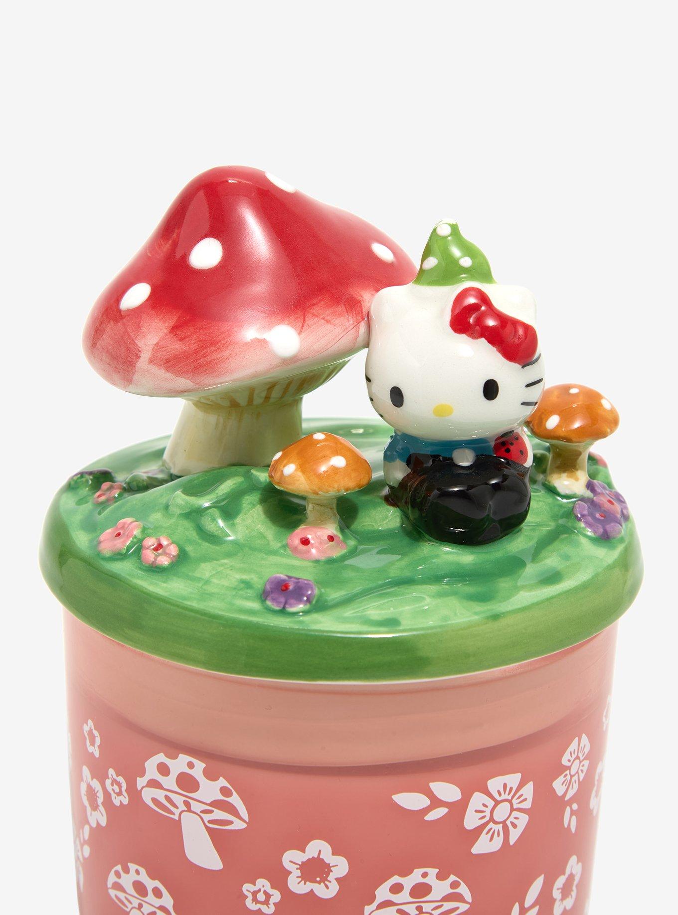 Sanrio Hello Kitty Mushroom Candle With Figural Lid