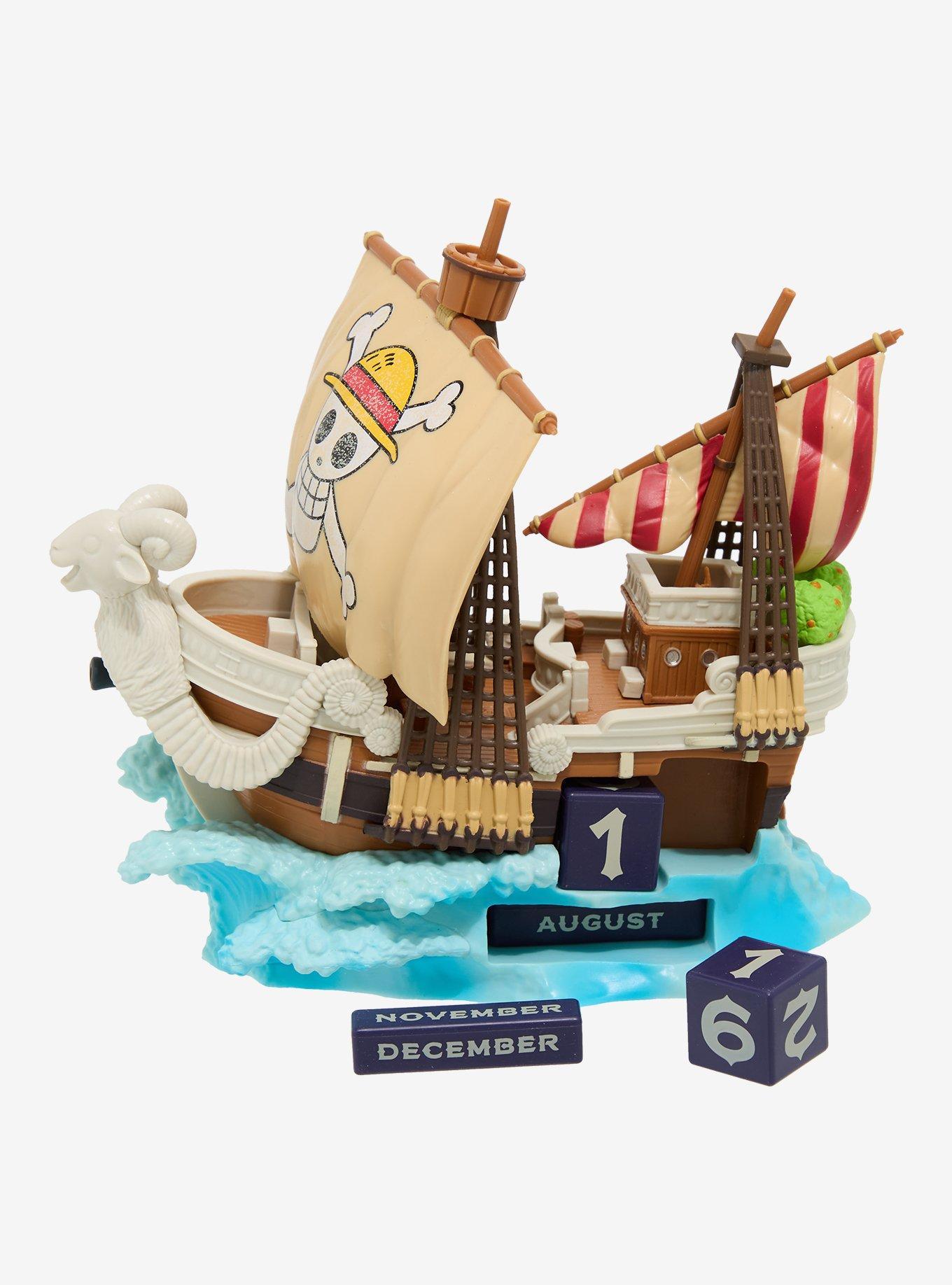 One Piece Thousand Sunny Figural Perpetual Calendar, , alternate