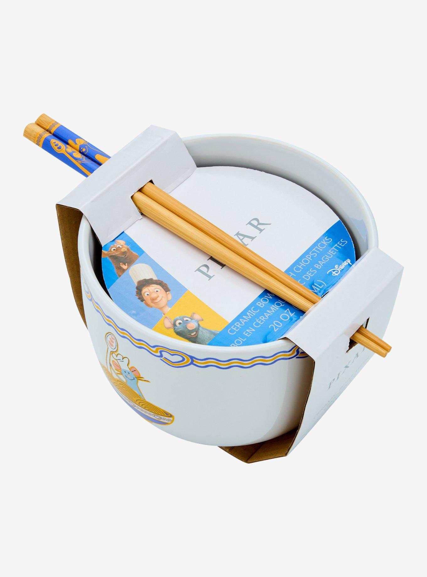 Disney Pixar Ratatouille Ramen Bowl With Chopsticks, , alternate