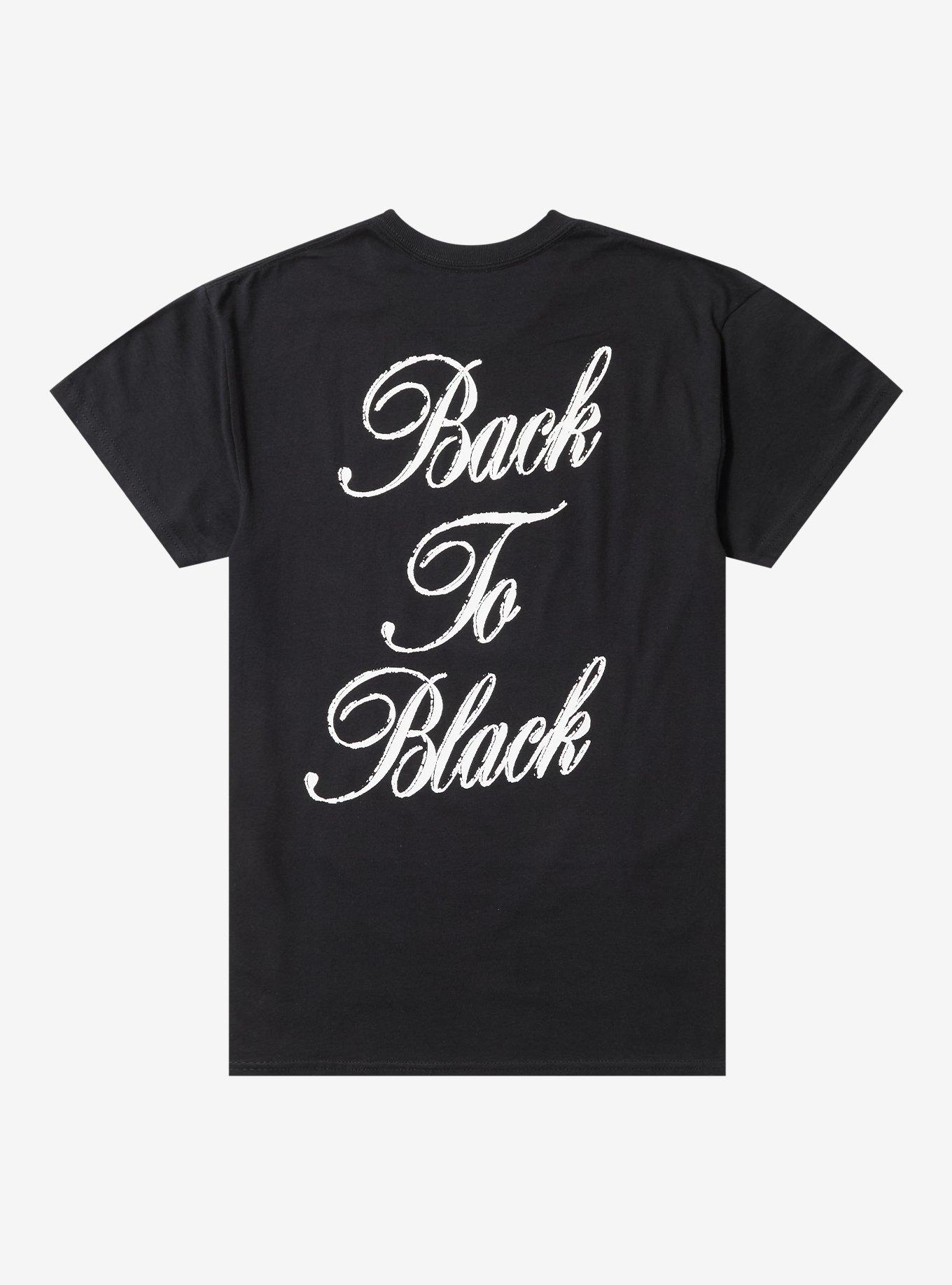 Amy Winehouse Back To Black Two-Sided T-Shirt, , hi-res
