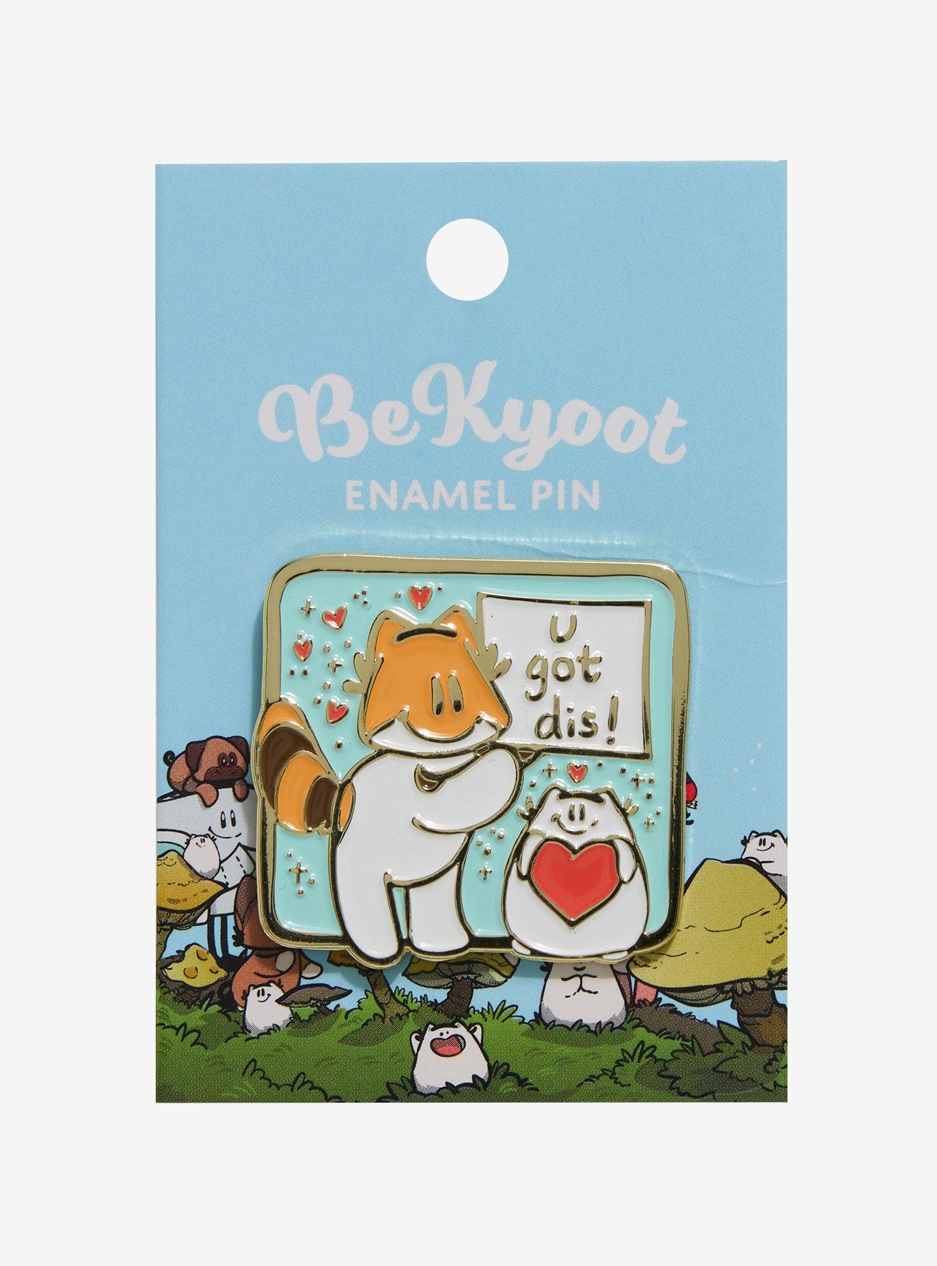 BeKyoot Coconut U Got This Enamel Pin, , alternate
