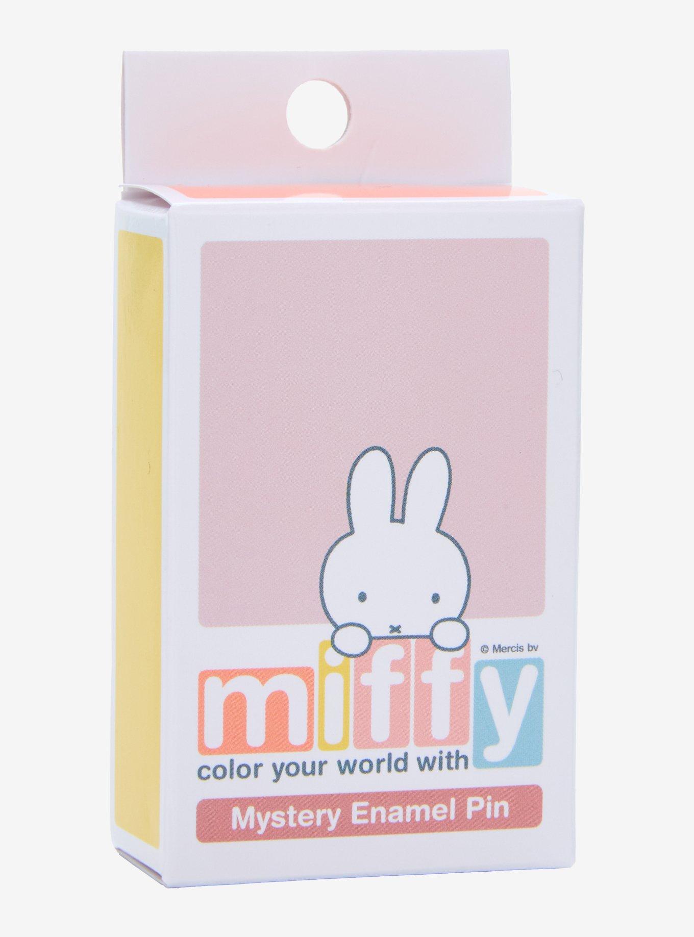 Miffy Pastel Portraits Blind Box Enamel Pin - BoxLunch Exclusive, , hi-res