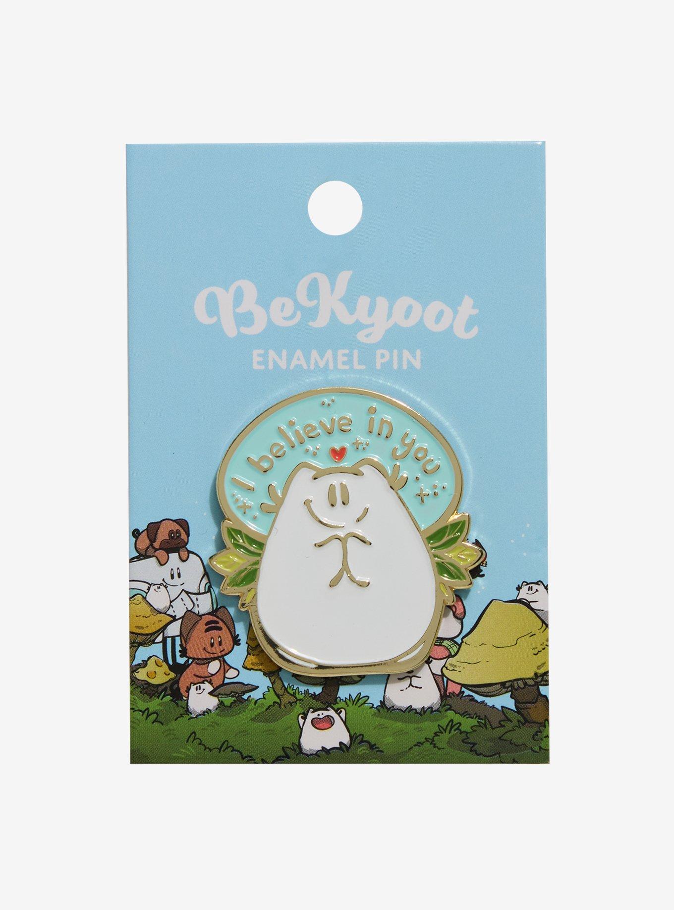 BeKyoot Floof I Believe In You Enamel Pin, , hi-res