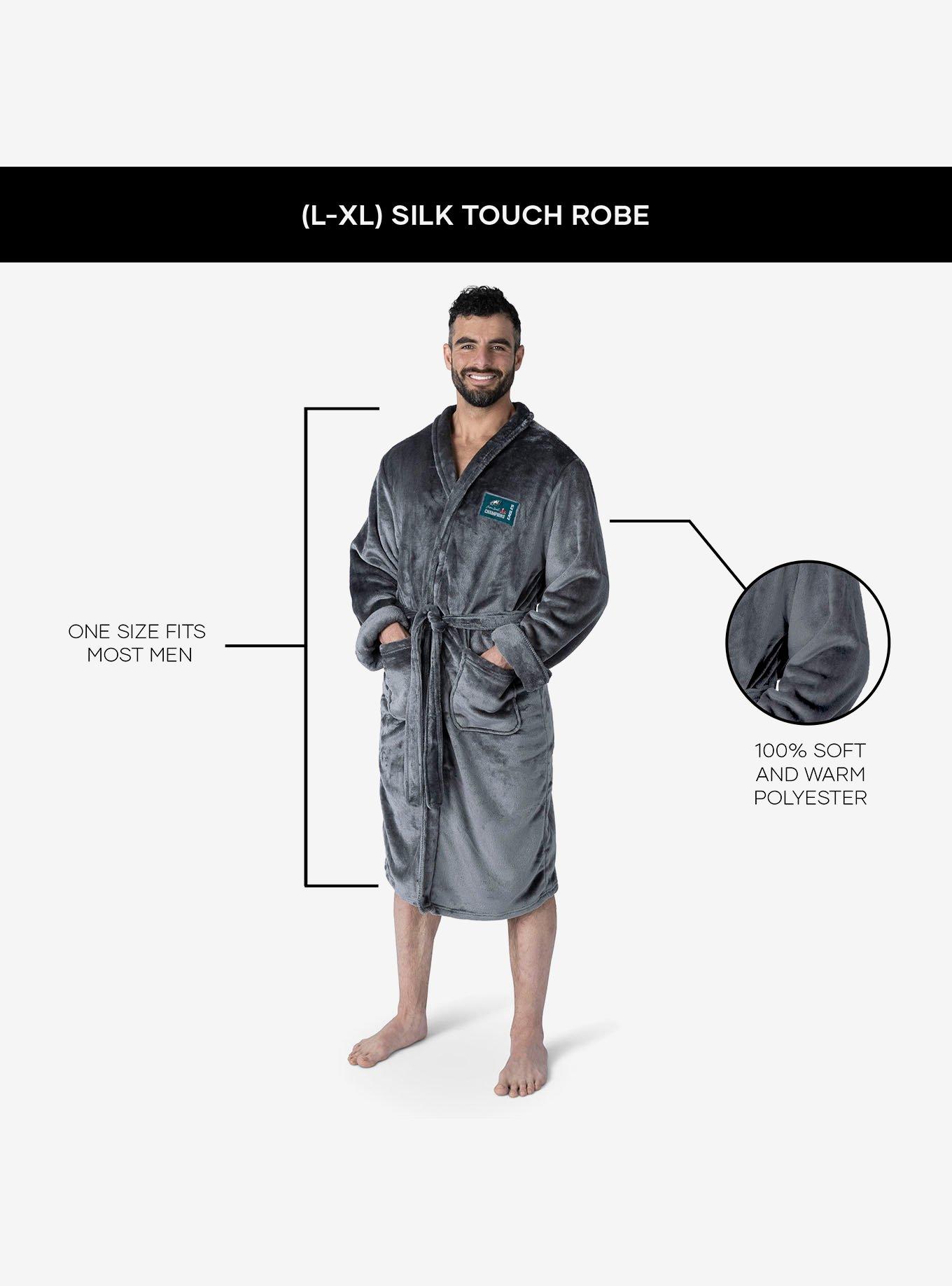 NFL 2025 Super Bowl LIX Philadelphia Eagles Nola L/XL Silk Touch Robe, , alternate