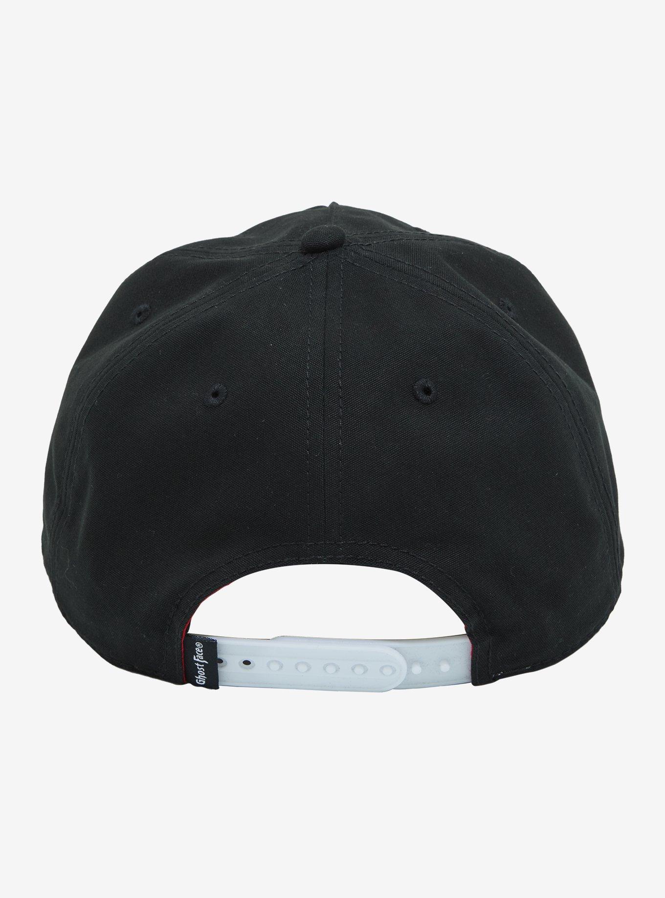 Ghost Face Woven Patch Dad Cap, , alternate