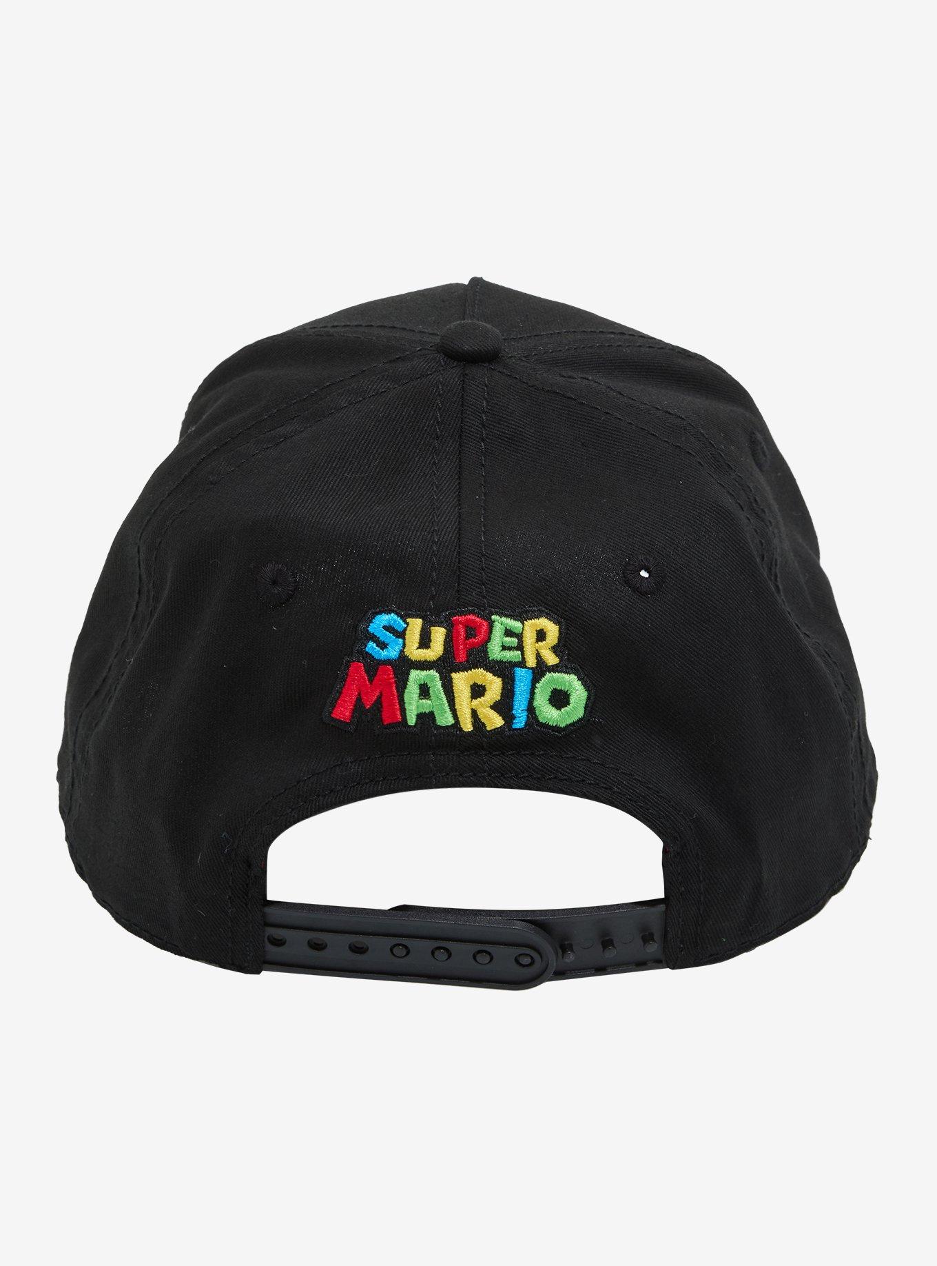 Super Mario Items Embroidered Dad Cap, , alternate