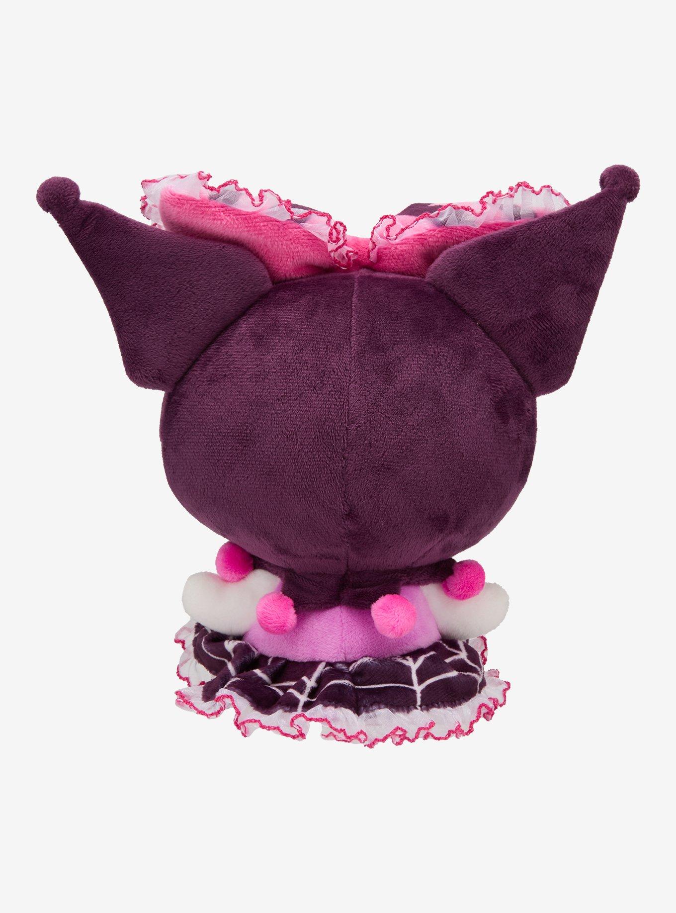 Kuromi Spiderweb Dress Halloween Plush, , alternate