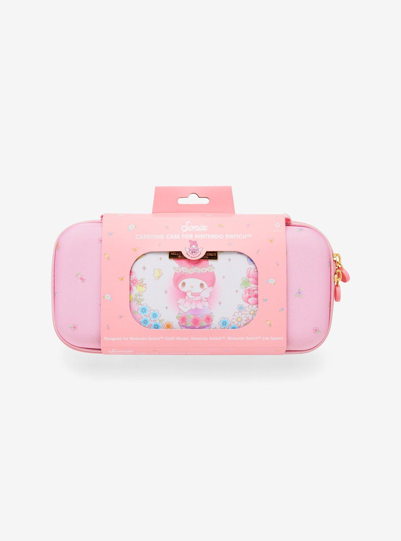 Sonix My Melody 50th Anniversary Nintendo Switch Carrying Case, , alternate