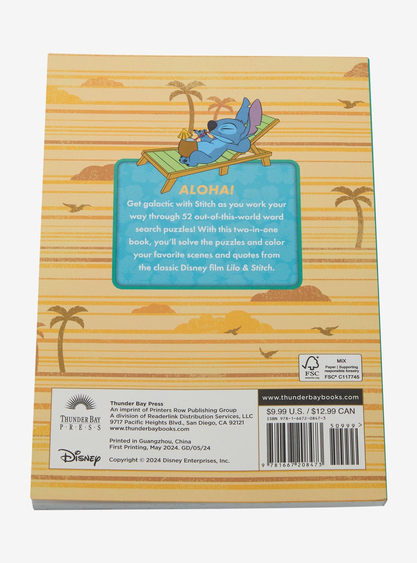 Disney Stitch Word Search & Coloring Book, , hi-res