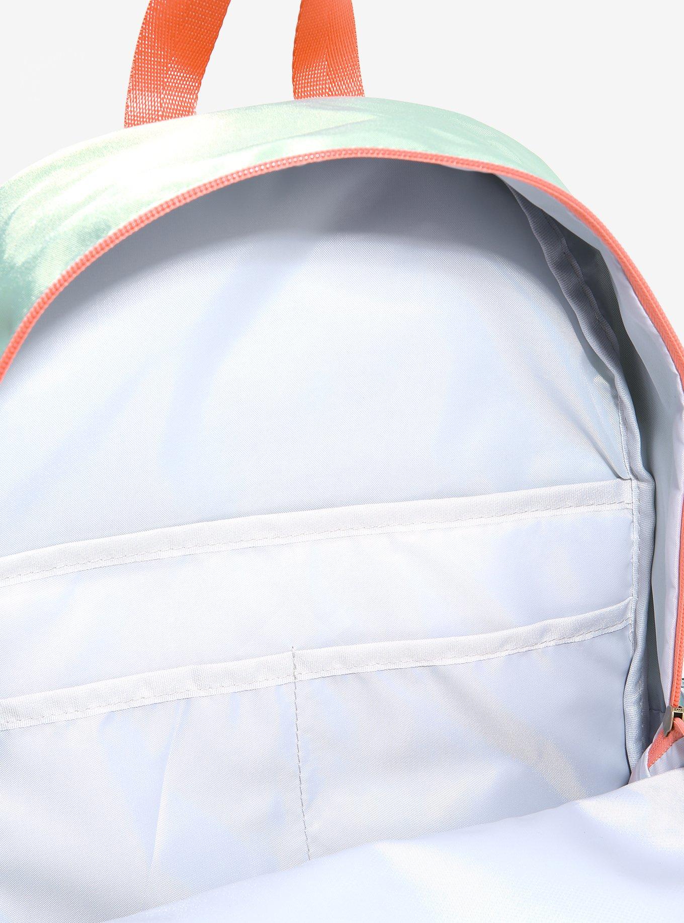 Disney Winnie the Pooh Pastel Multi-Pocket Backpack with Plush Pooh Bear Keychain - BoxLunch Exclusive, , alternate