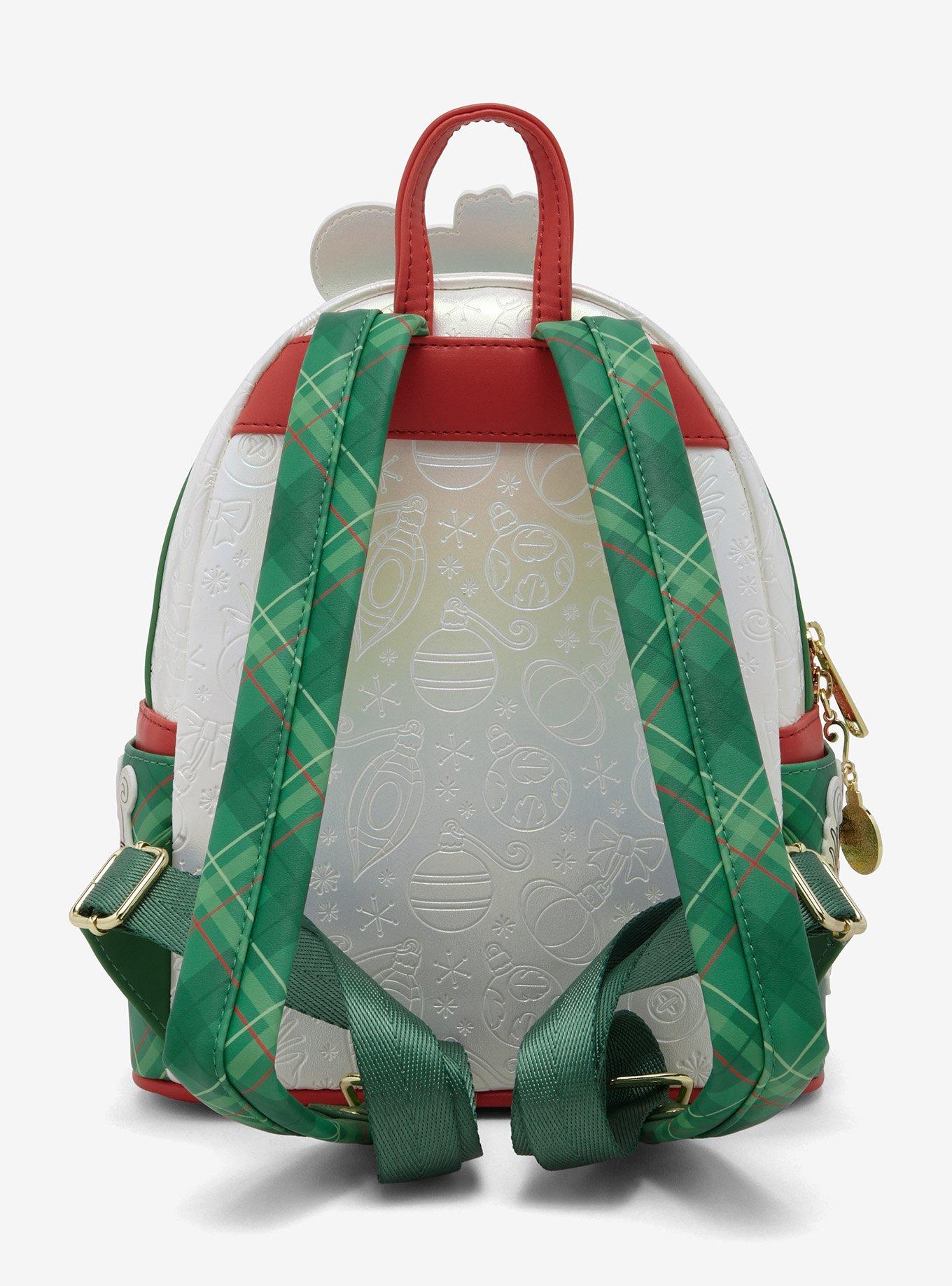 Loungefly Disney Stitch Holiday Ornament Figural Mini Backpack, , alternate